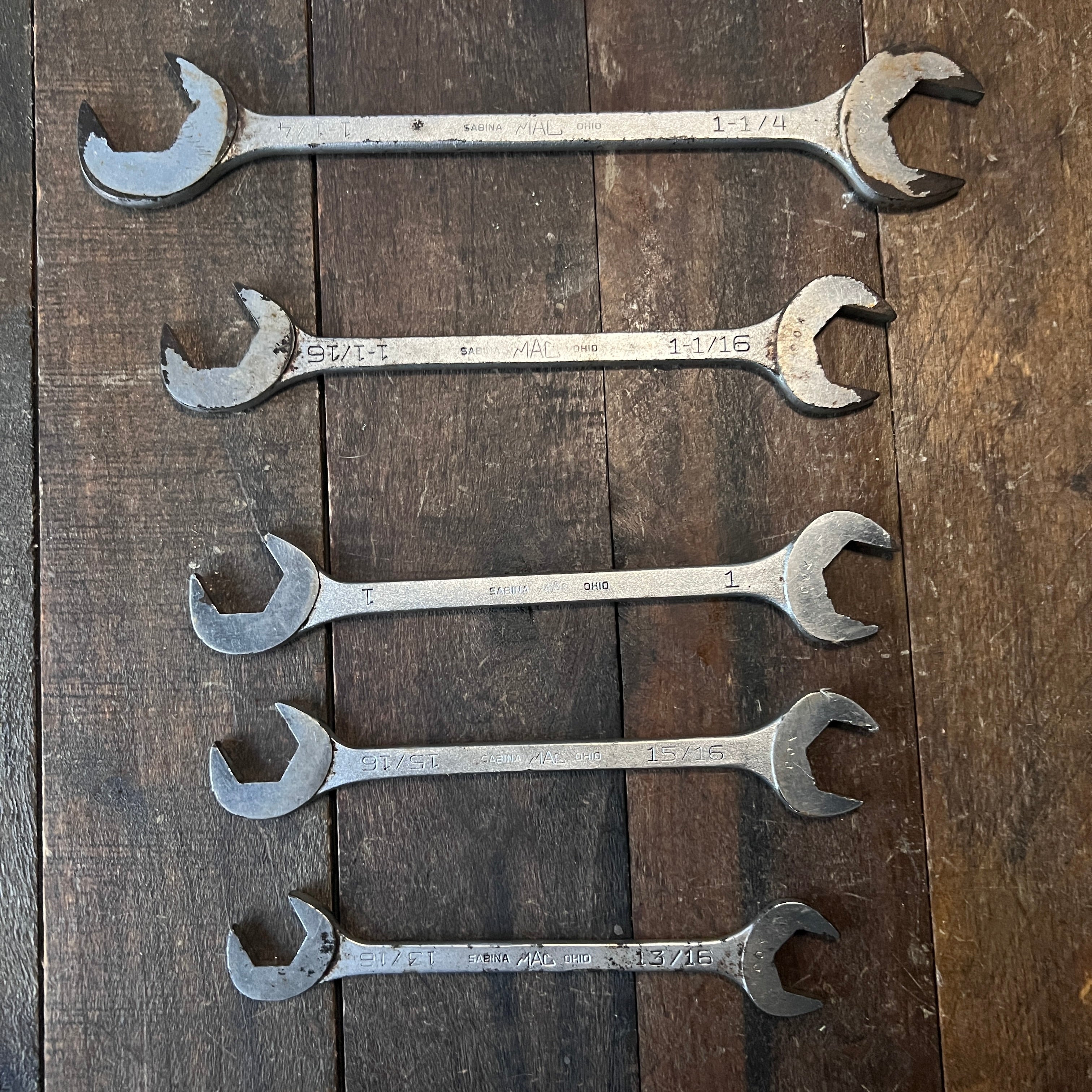 MAC Tools Vintage MAC 5-Piece Wrench Set