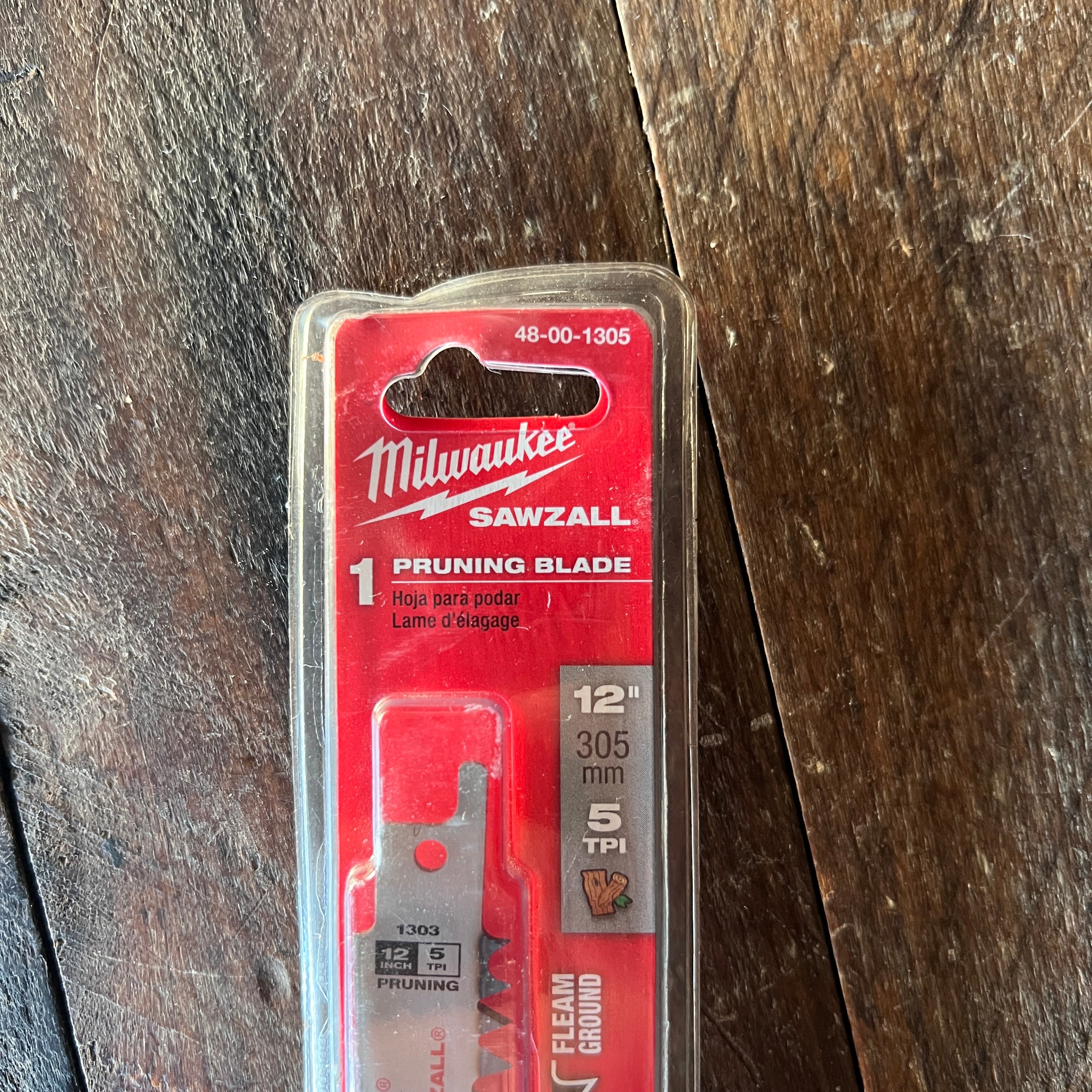 Milwaukee Milwaukee 48-00-1303 12 in. Sawzall Pruning Reciprocating Saw Blade
