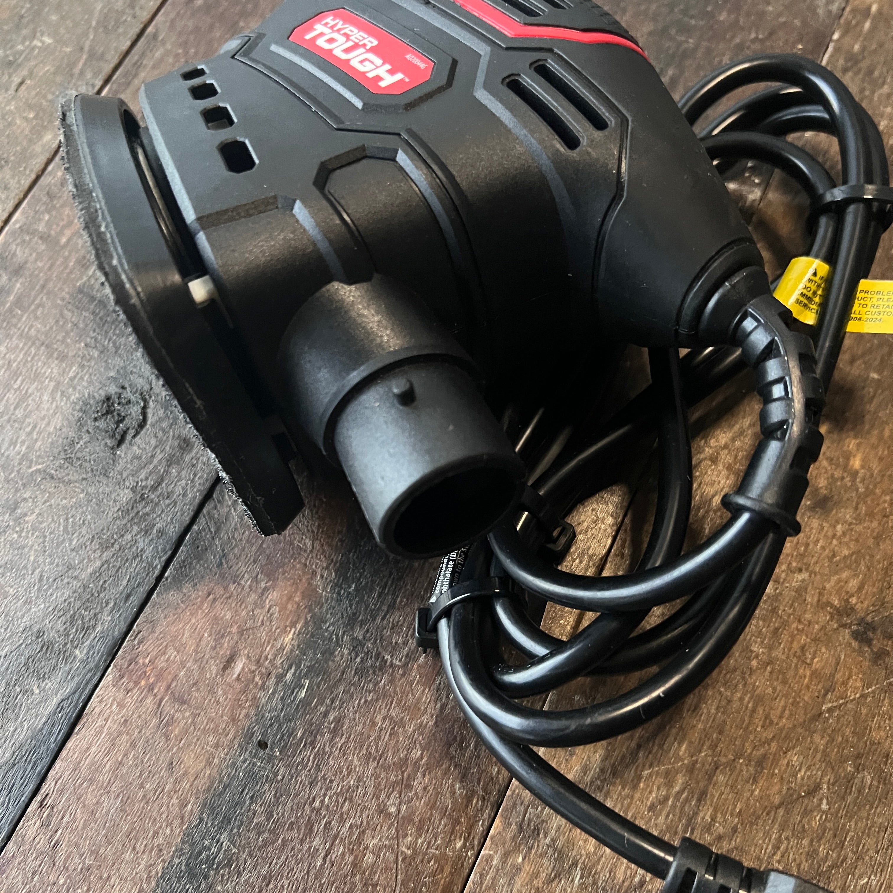 Hyper Tough Corded 1.2-Amp Detail Sander for Woodworking and DIY Projects