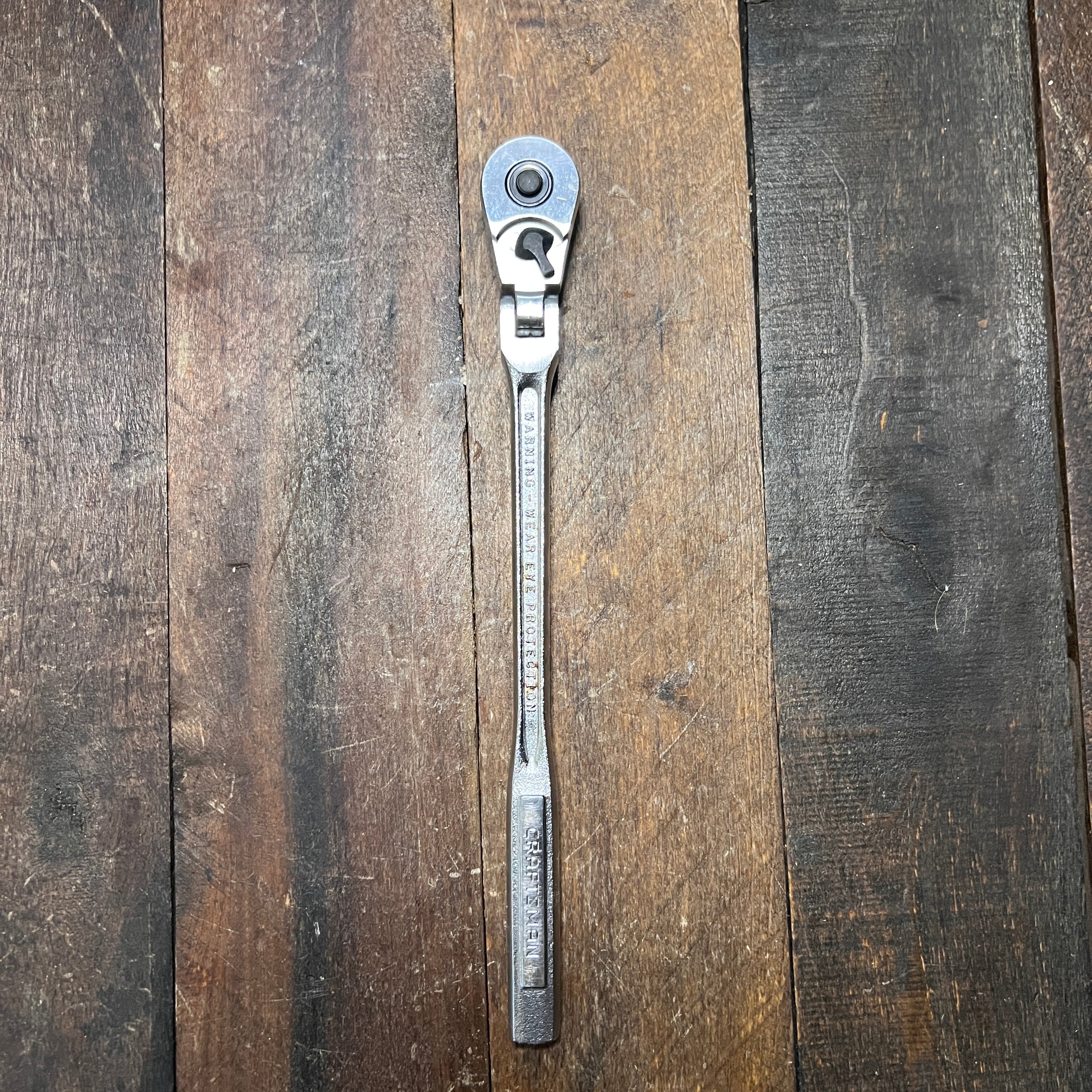 Craftsman Craftsman 44815 3/8-inch Drive Long Handle Flex-Head Ratchet - Made in USA