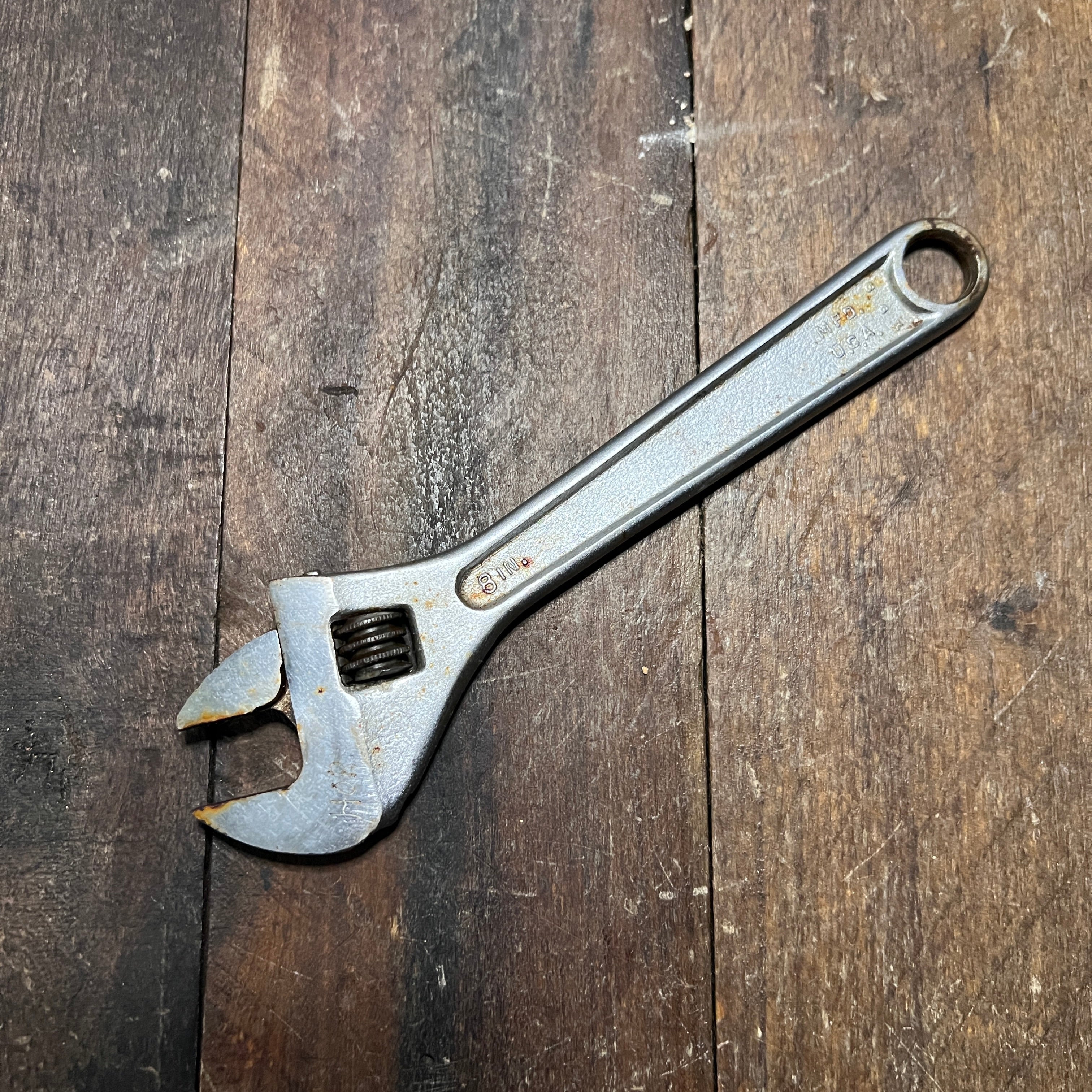 Proto Proto 708 8-Inch Adjustable Wrench - Made in USA