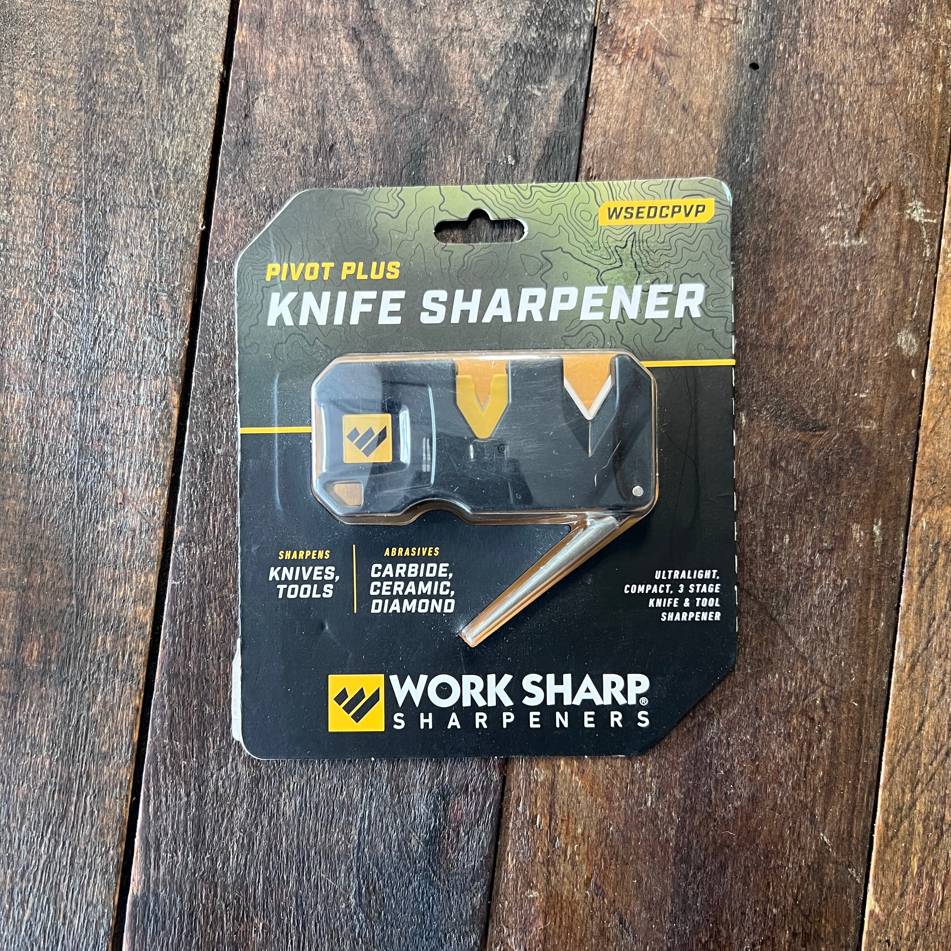 Gear Up Trading Co. Work Sharp “Pivot Plus” Knife Sharpener (NIB)