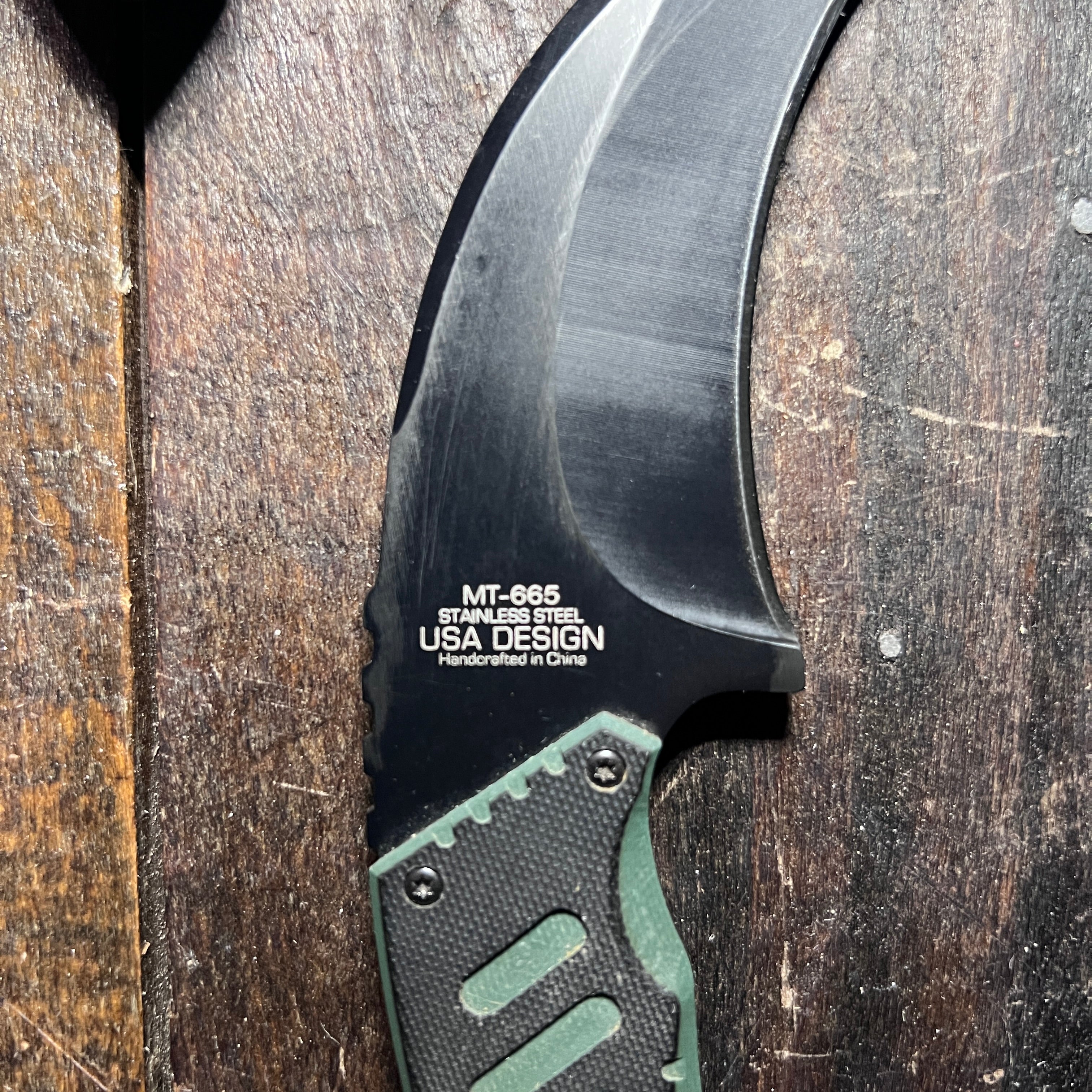 Gear Up Trading Co. MTech Full Tang Karambit W/Sheath