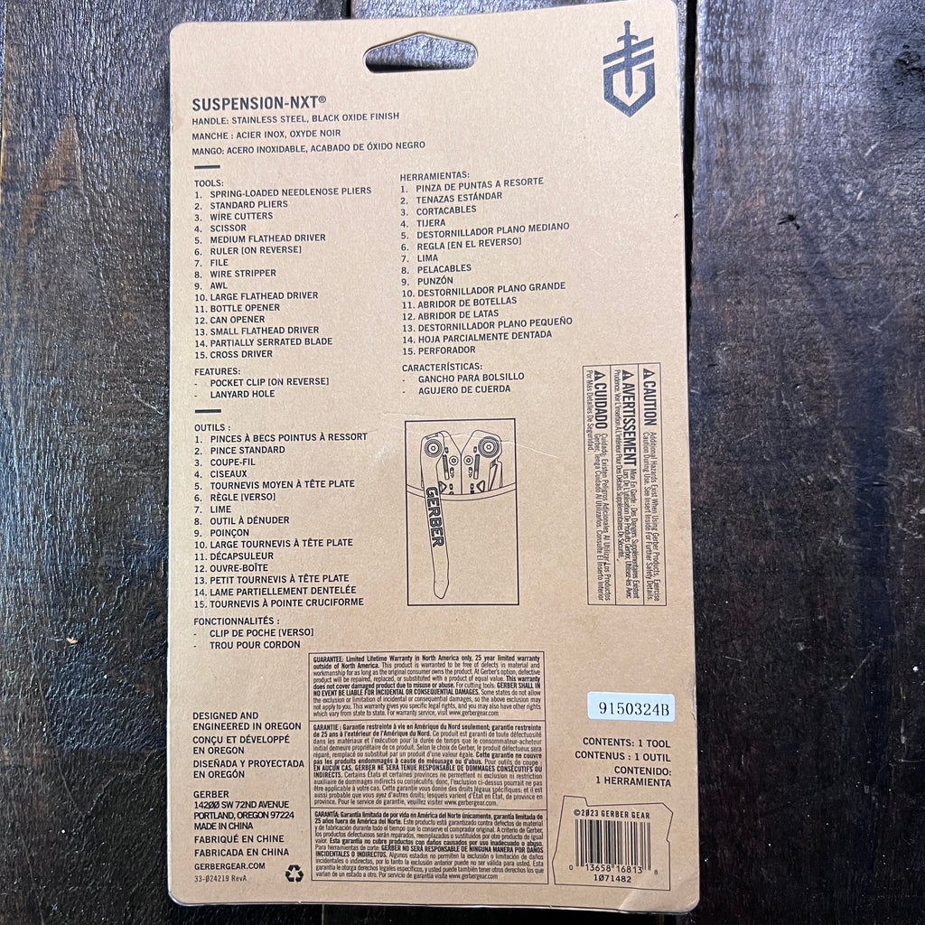 Gear Up Trading Co. Gerber Suspension NXT Multi-tool