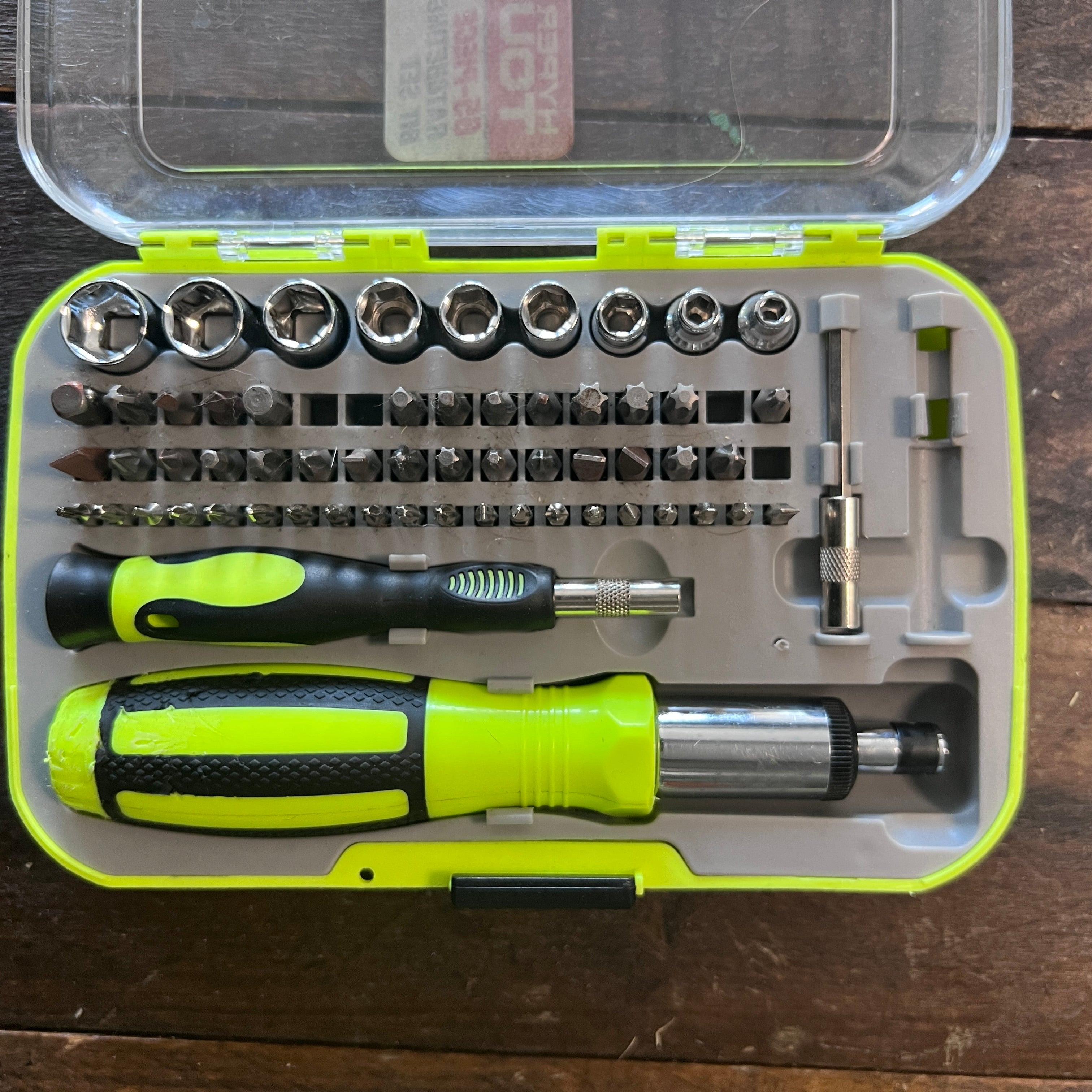 Gear Up Trading Co. Hyper Tough Ratcheting Screwdriver Set *Missing Pieces*