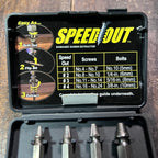 Gear Up Trading Co. Speed Out 4Pc. Screw Extractor Set