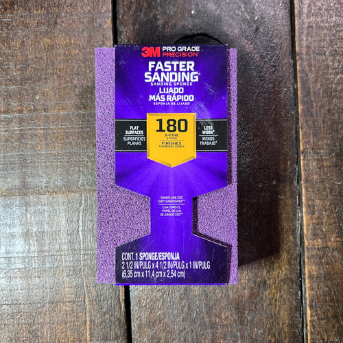 Gear Up Trading Co. 3M 180 Grit “Faster Sanding” Sanding Sponge