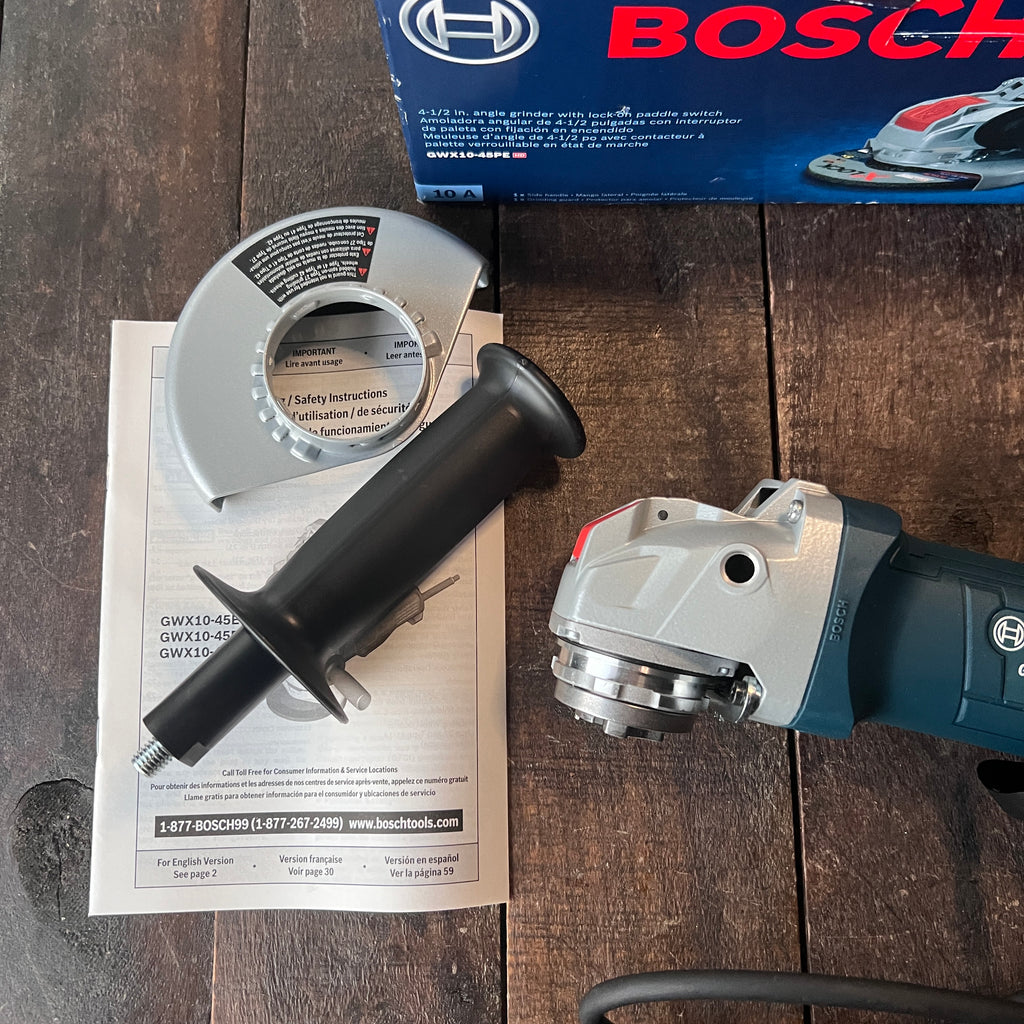 Bosch Bosch GWX10-45PE 4-1/2 in. X-LOCK Angle Grinder Gear Up
