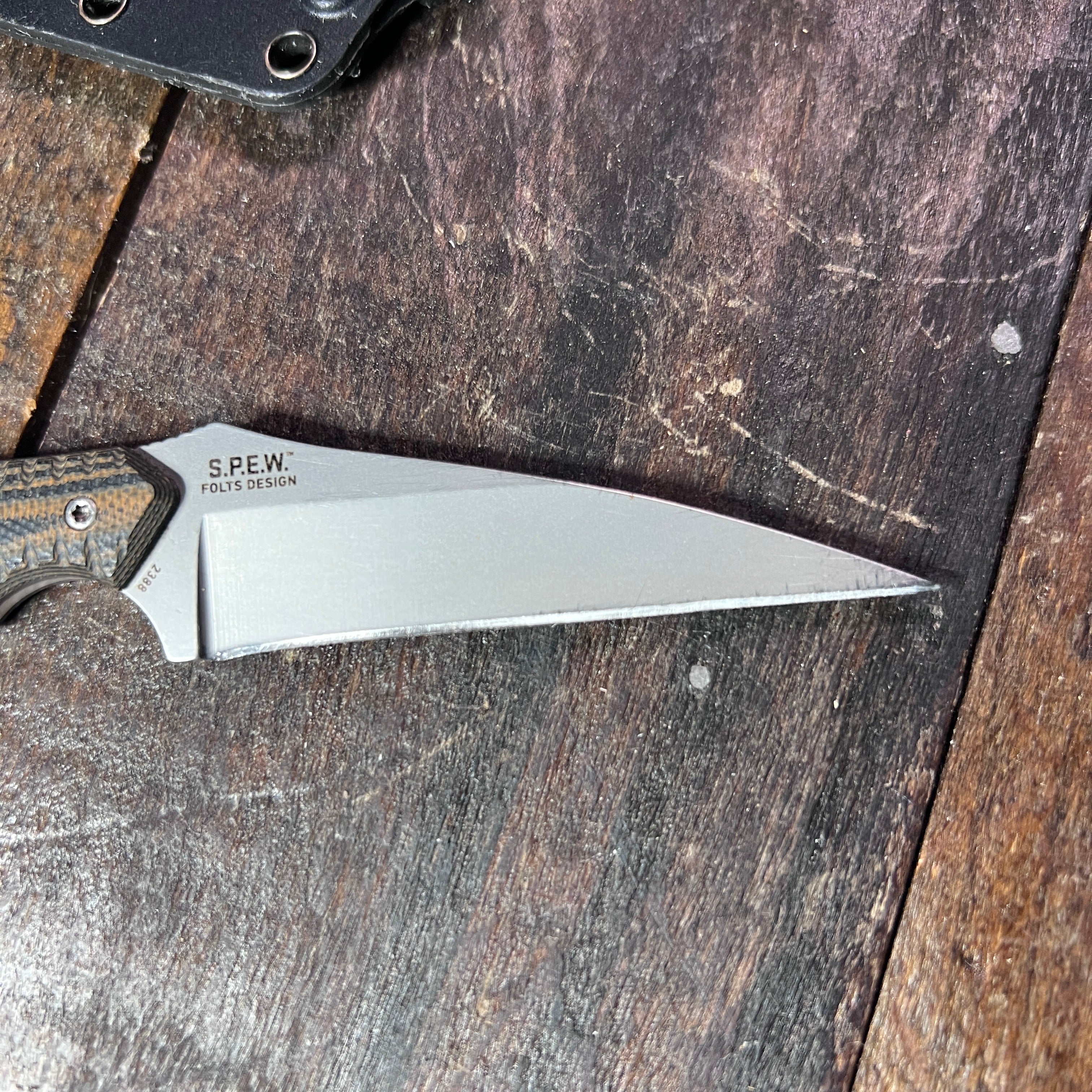 Gear Up Trading Co. CRKT S.P.E.W Full Tang Fixed Blade Knife W/Sheath