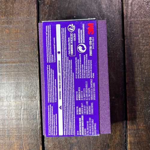 Gear Up Trading Co. 3M 120 Grit Dust Channeling Sanding Sponge