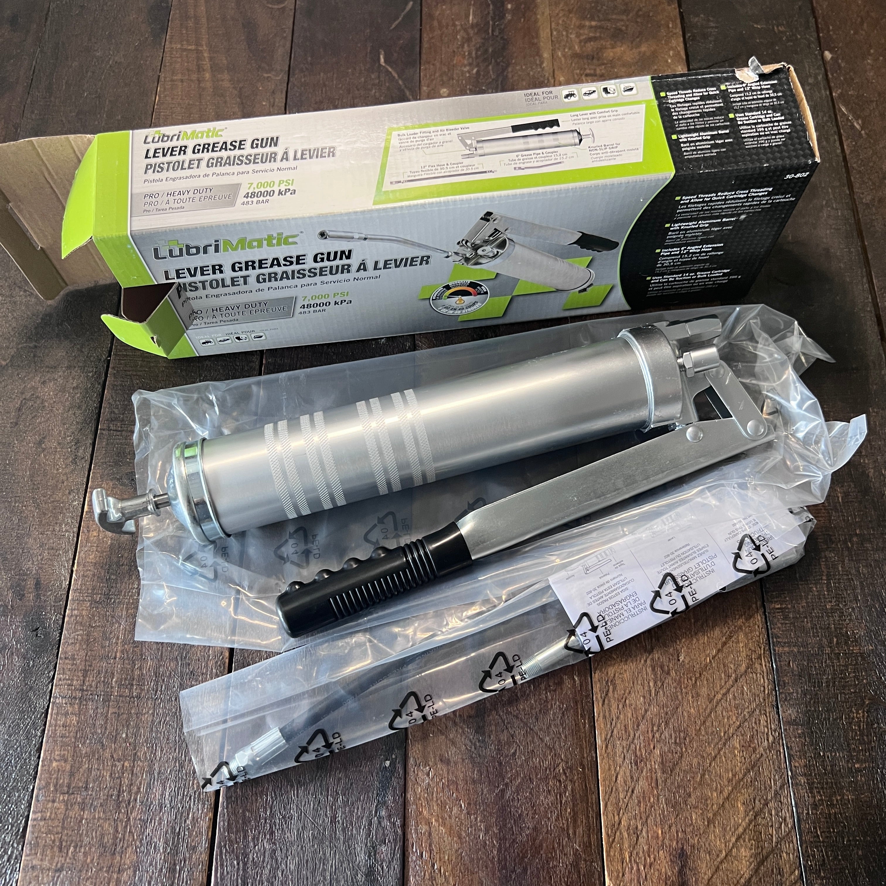 Gear Up Trading Co. LubriMatic Lever Grease Gun