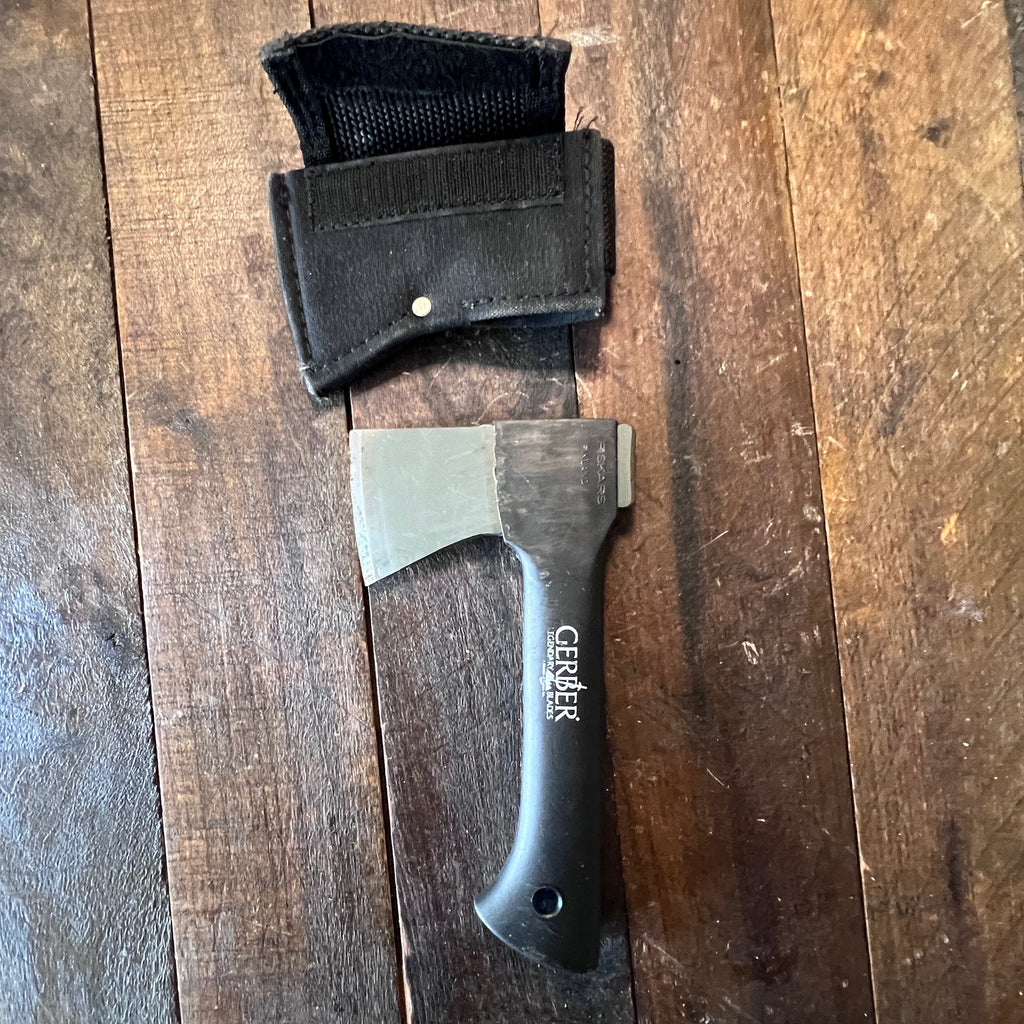 Gear Up Trading Co. Fiskars/Gerber mini camp hatchet w/sheath