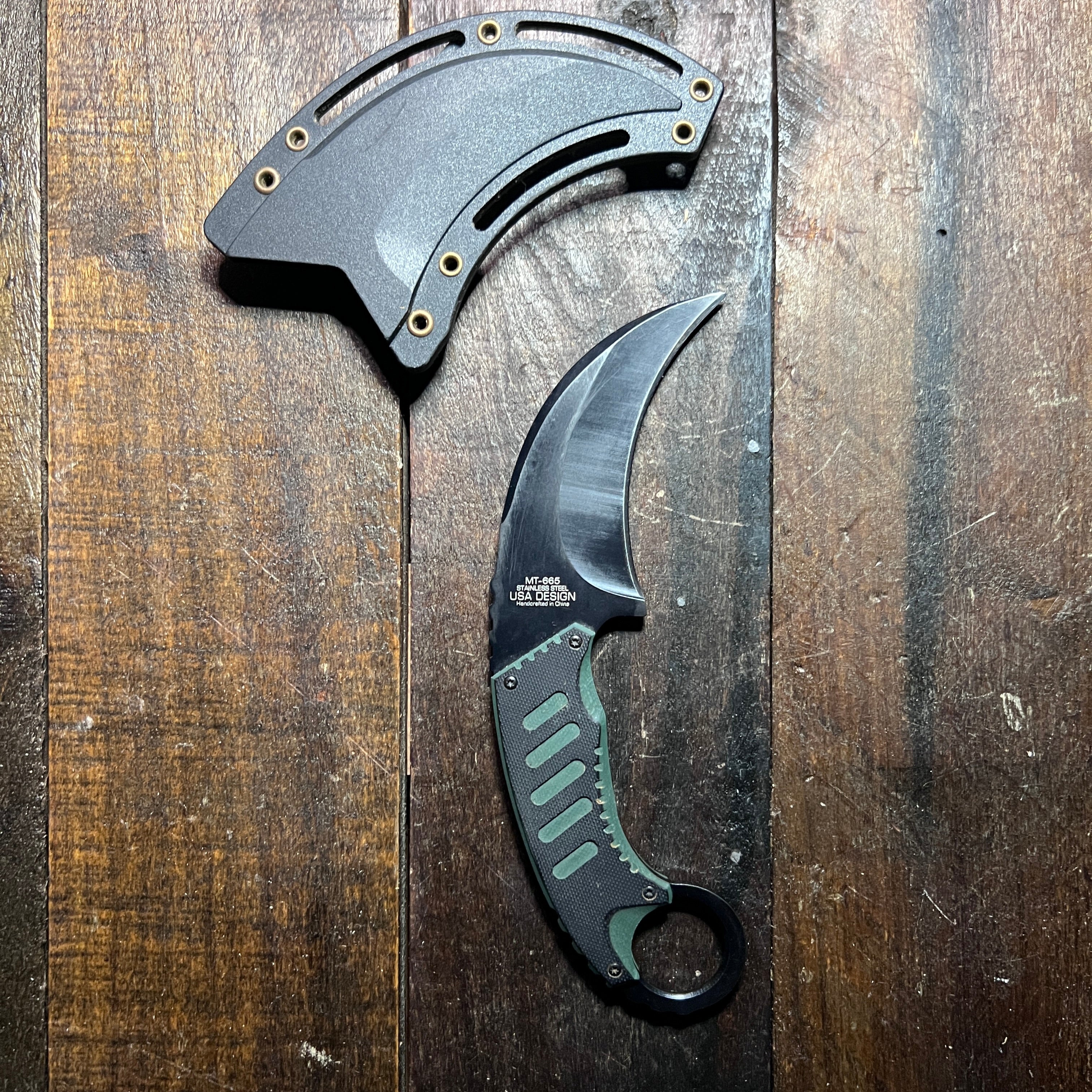 Gear Up Trading Co. MTech Full Tang Karambit W/Sheath