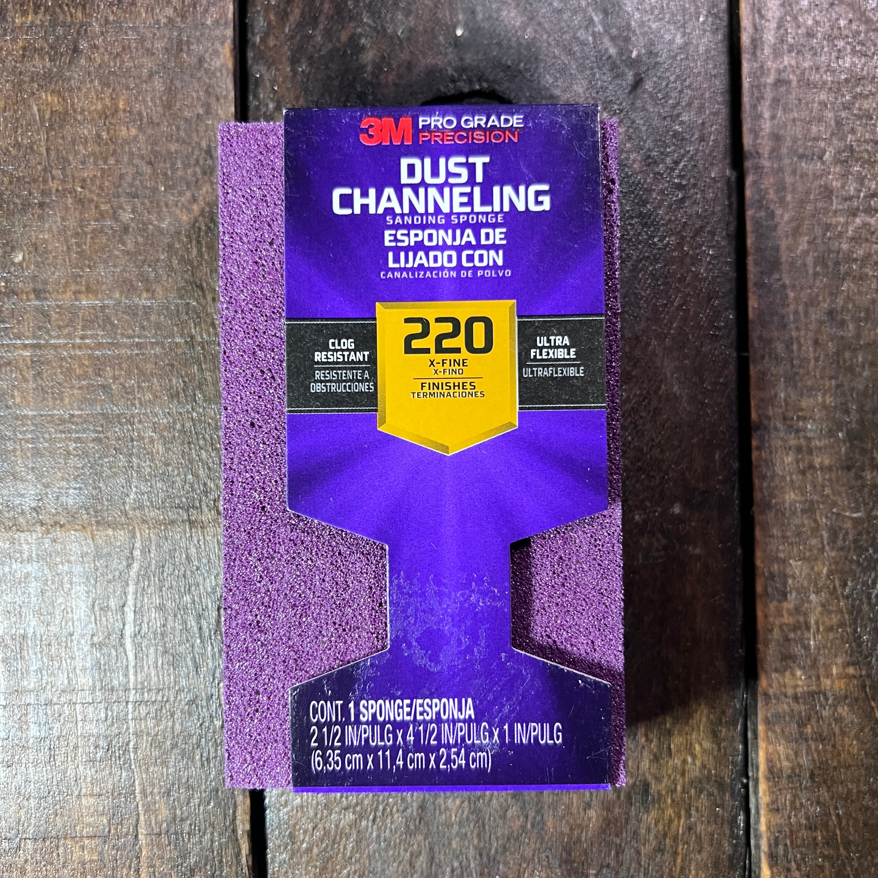 Gear Up Trading Co. 3M 220 Grit Dust Channeling Sanding Sponge