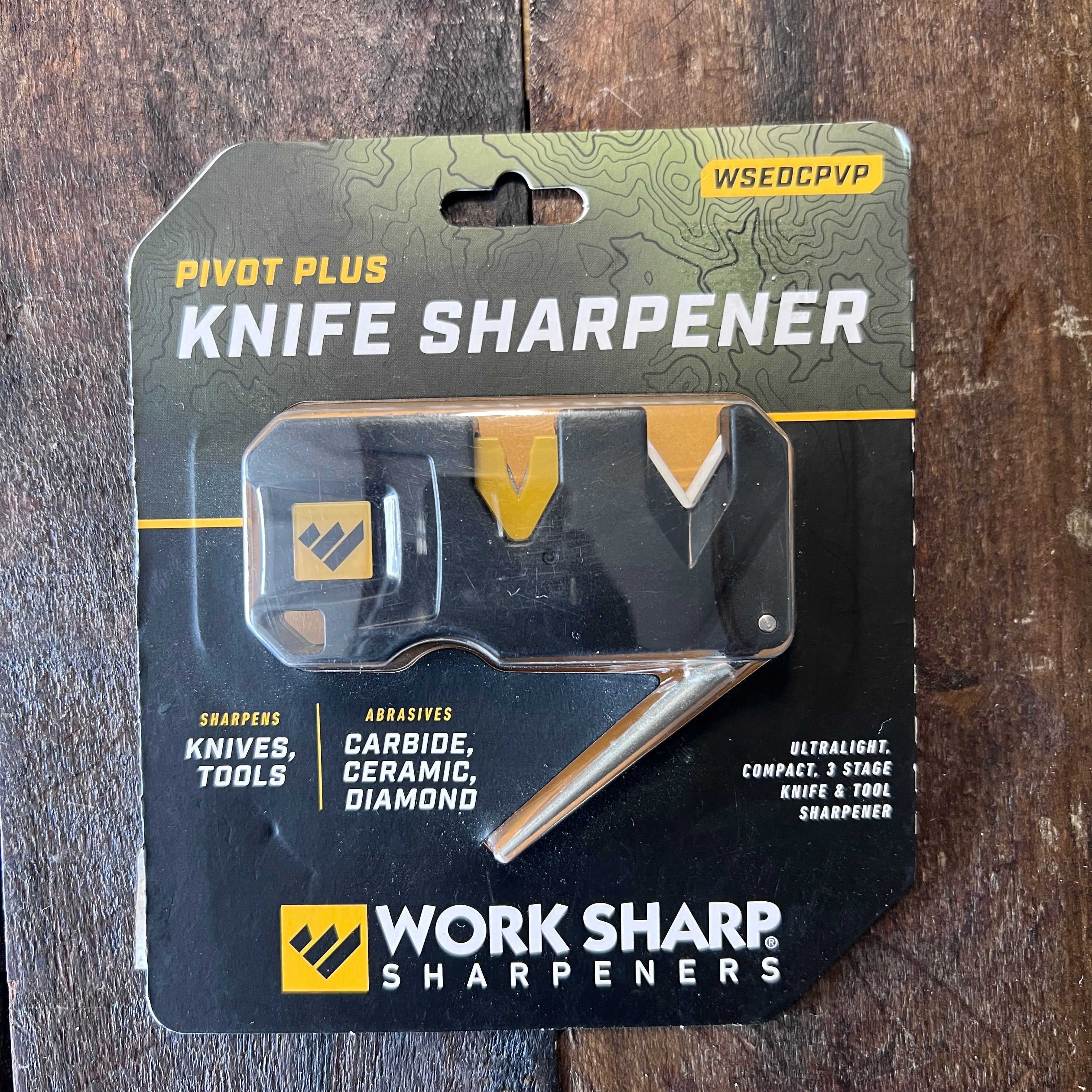 Gear Up Trading Co. Work Sharp “Pivot Plus” Knife Sharpener (NIB)