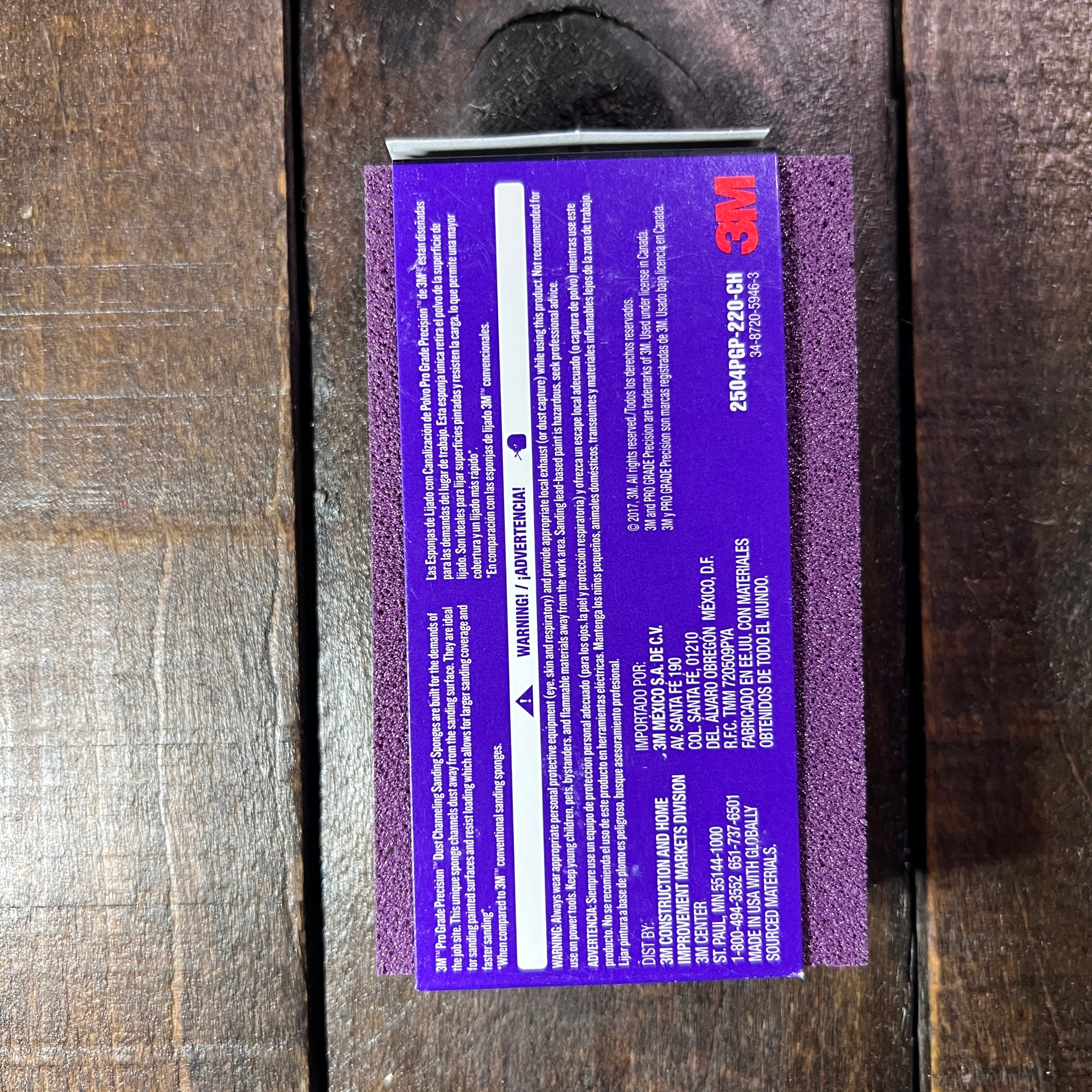 Gear Up Trading Co. 3M 220 Grit Dust Channeling Sanding Sponge