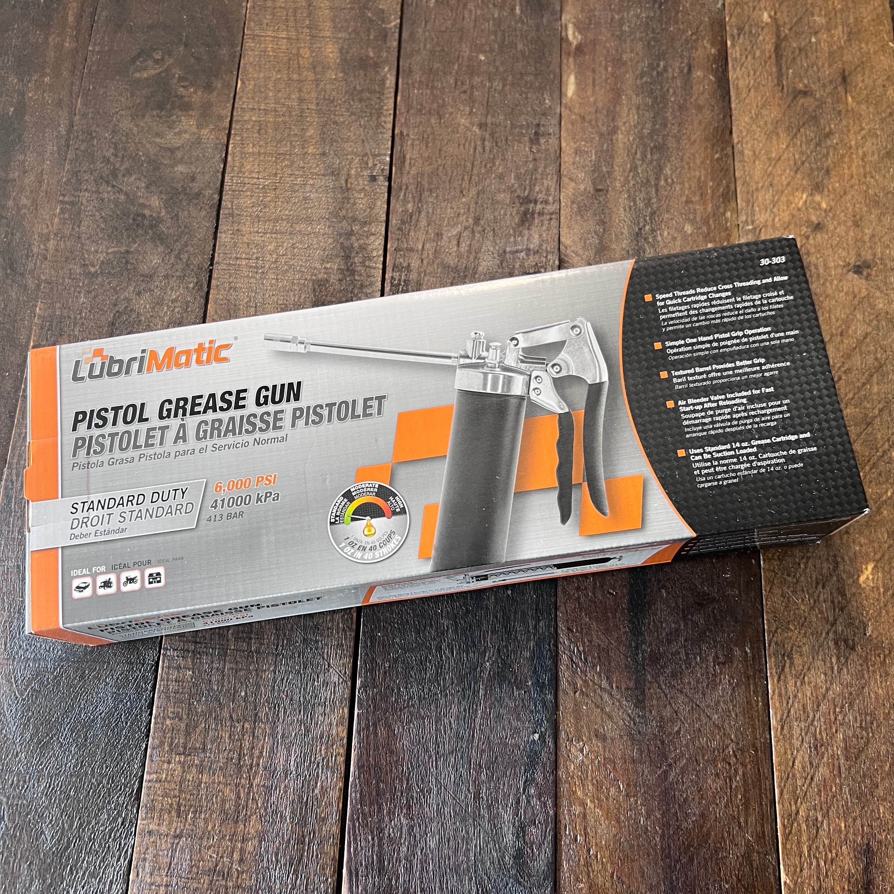 Gear Up Trading Co. LubriMatic Pistol Grease Gun 30-303