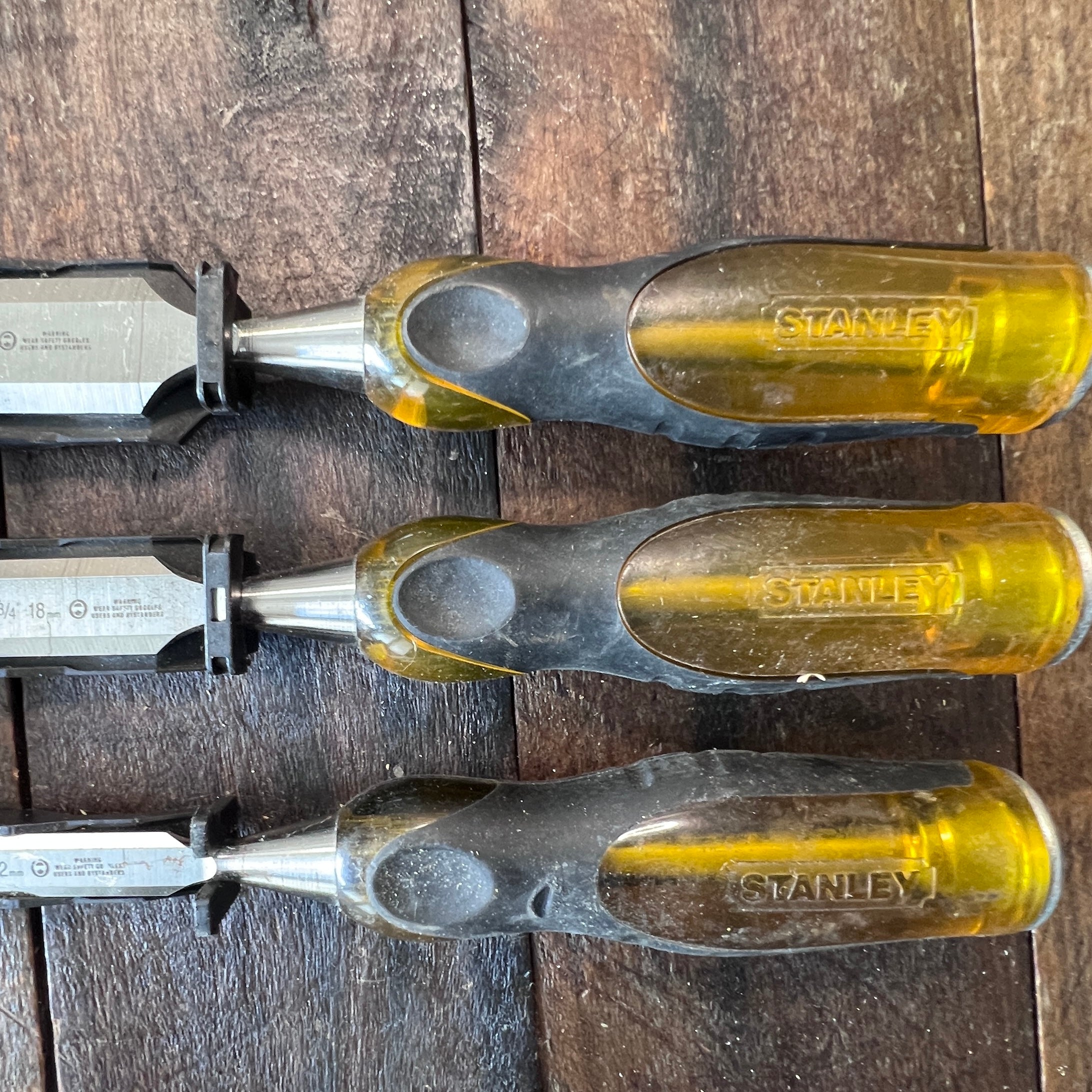 Stanley Stanley 3pc Chisel Set