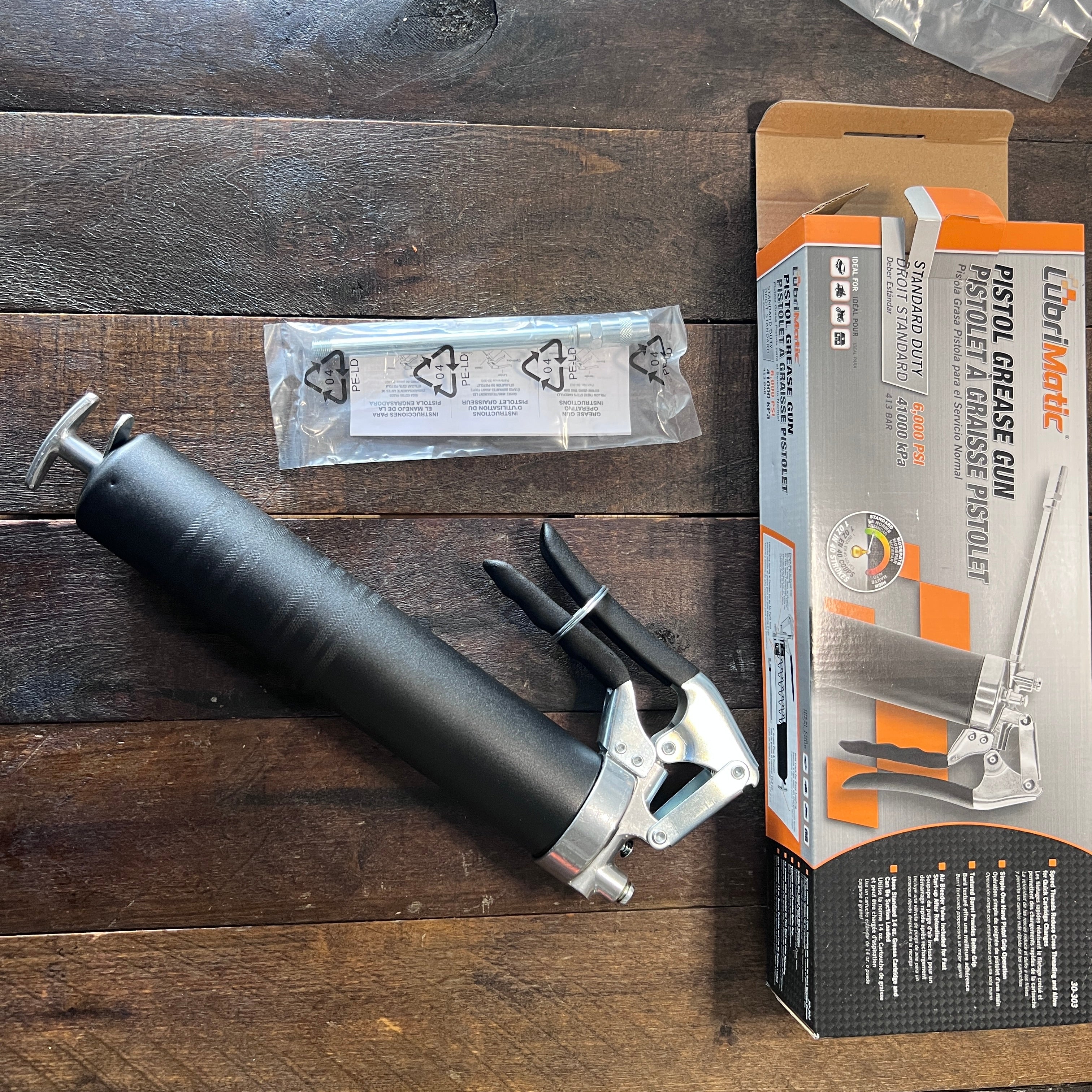 Gear Up Trading Co. LubriMatic Pistol Grease Gun 30-303