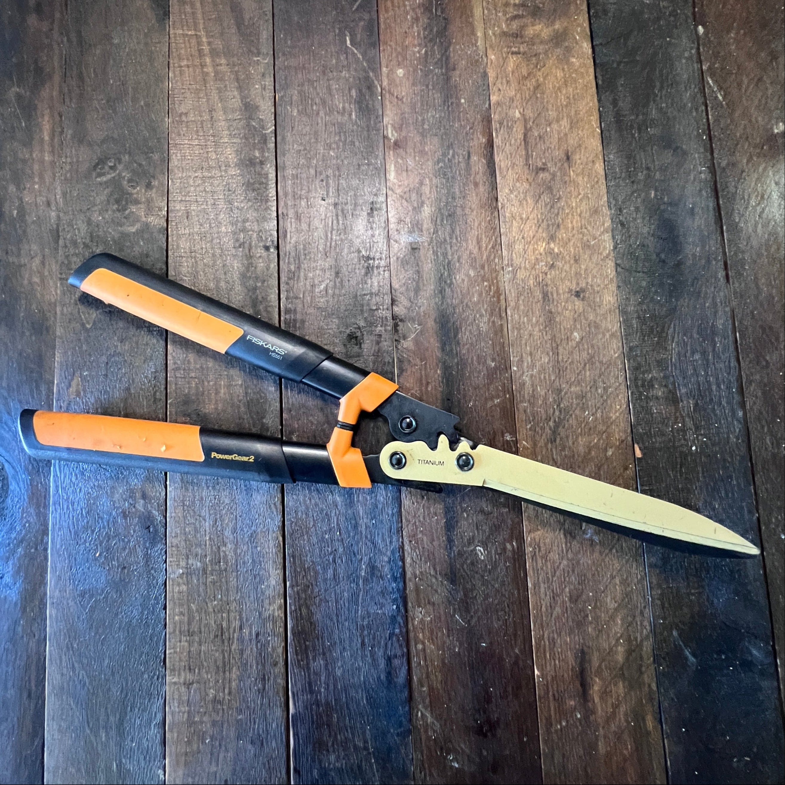 Gear Up Trading Co. Fiskars Hedge Shears- Titanium
