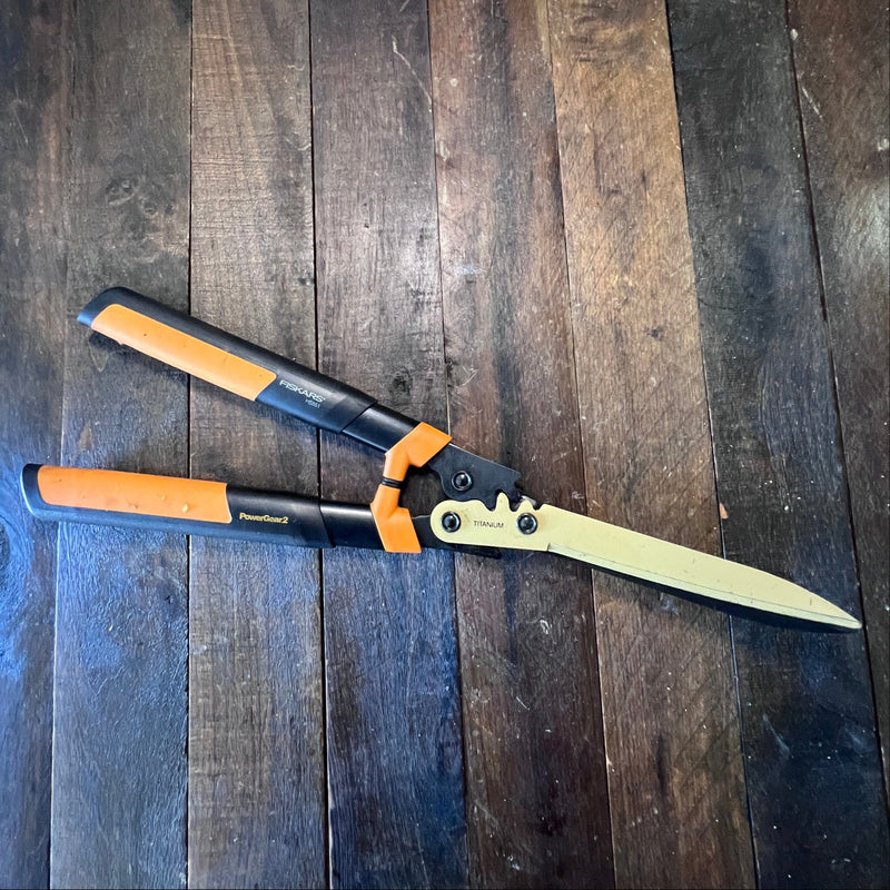 Gear Up Trading Co. Fiskars Hedge Shears- Titanium