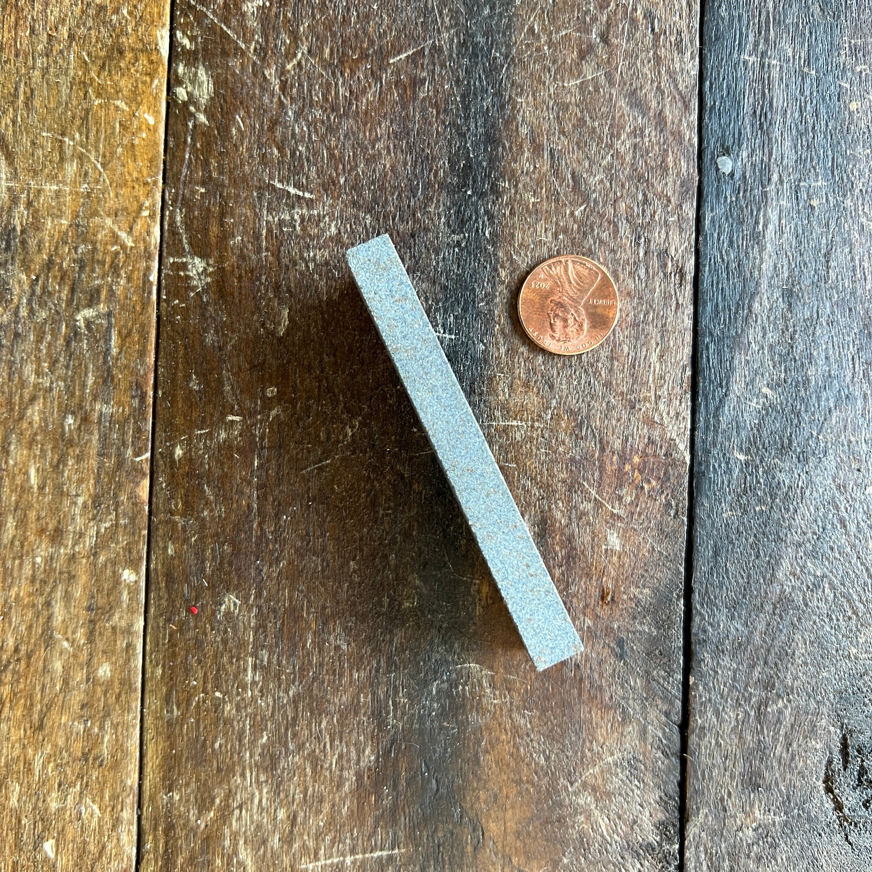 Gear Up Trading Co. Small Sharpening Stone With Lanyard Hole and Fishhook Groove