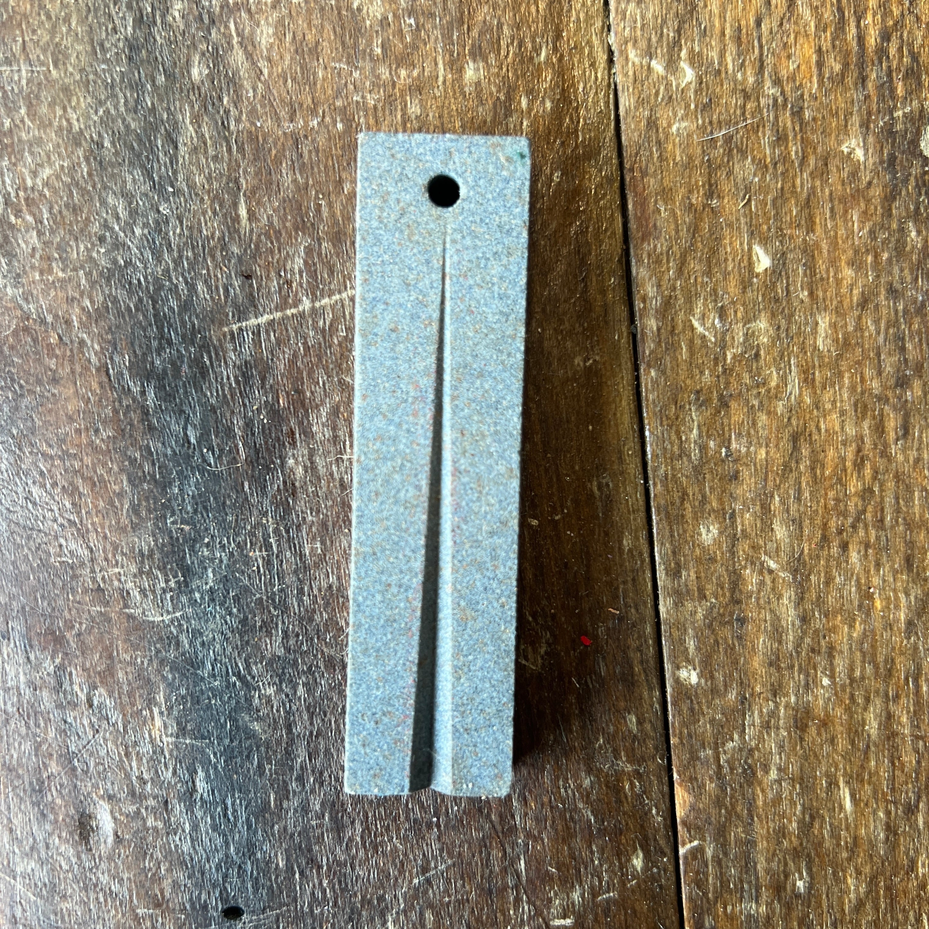 Gear Up Trading Co. Small Sharpening Stone With Lanyard Hole and Fishhook Groove