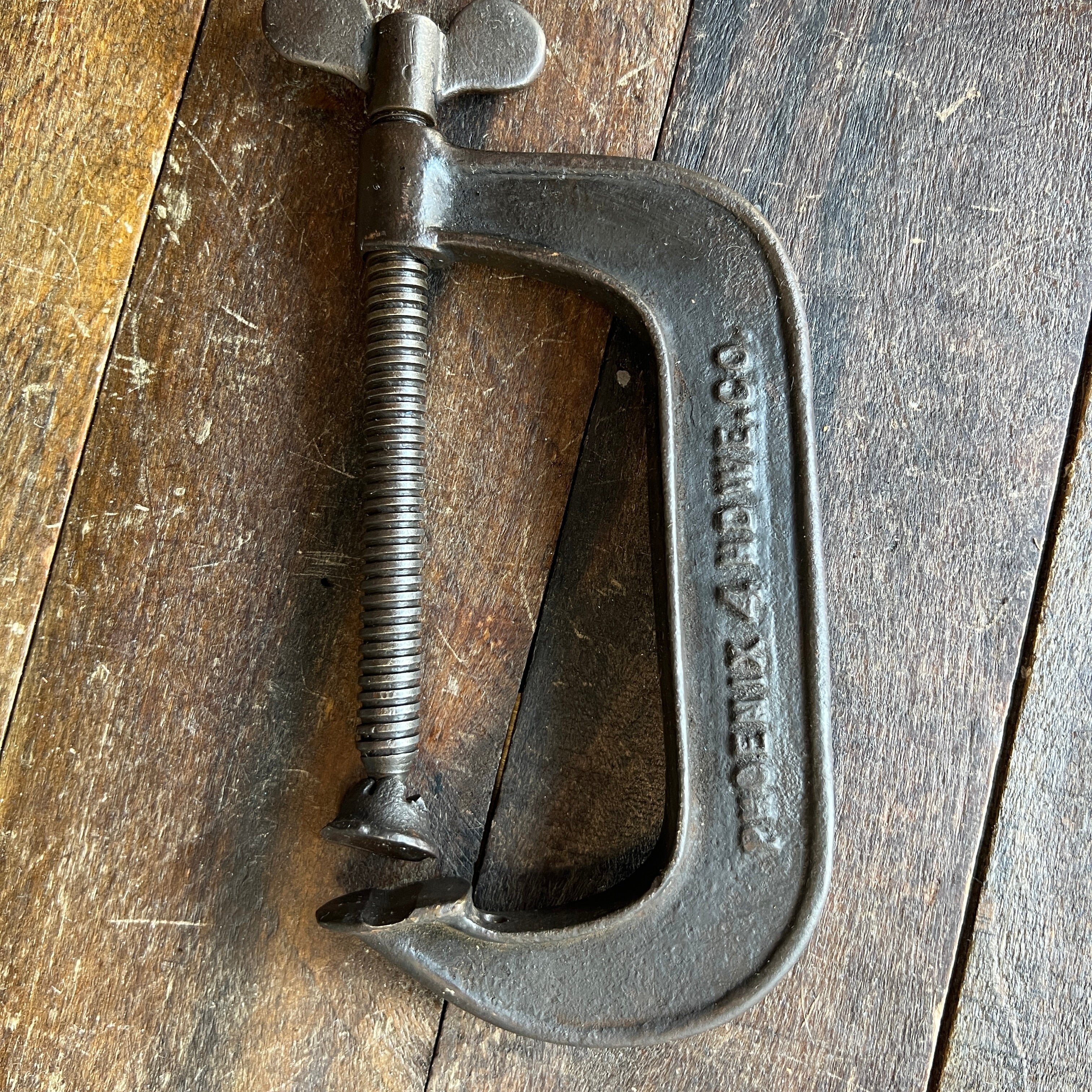 Gear Up Trading Co. Vintage Phoenix Hardware Co. C Clamp