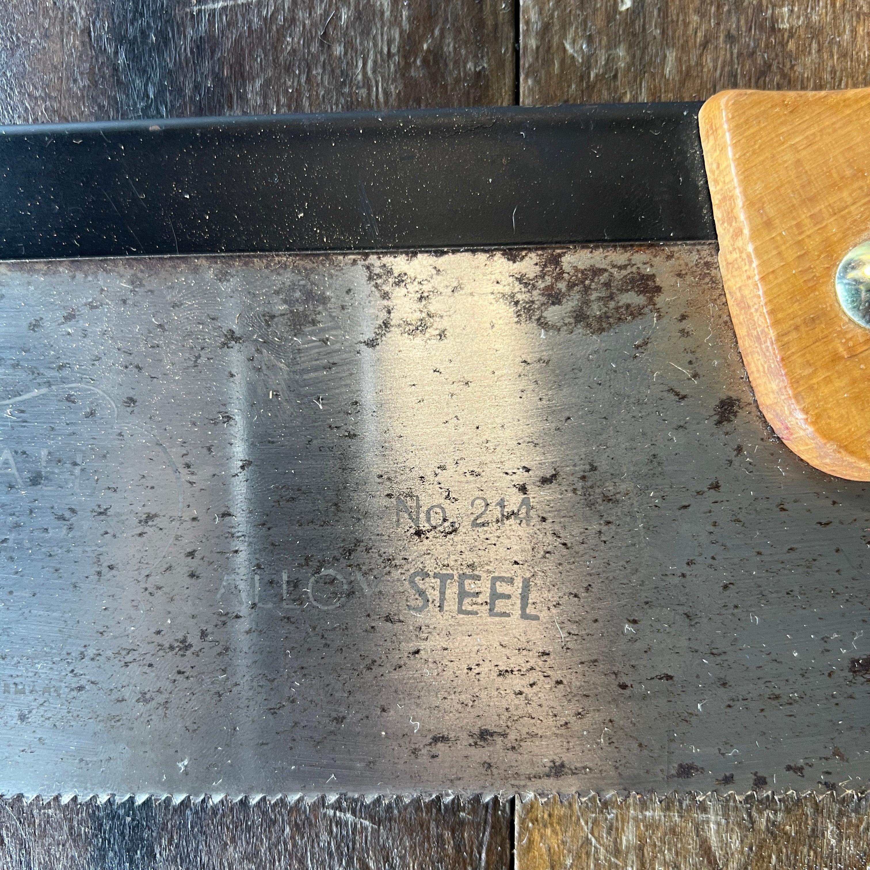 Durall Vintage Durall Precision Tools no. 214 Hand Saw/Miter Saw