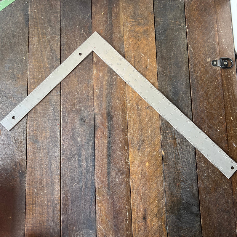 Johnson Johnson Level & Tool CS1 16-Inch x 24-Inch Steel Rafter Square