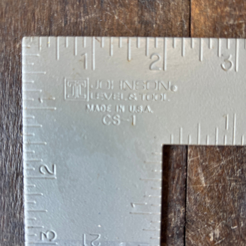 Johnson Johnson Level & Tool CS1 16-Inch x 24-Inch Steel Rafter Square