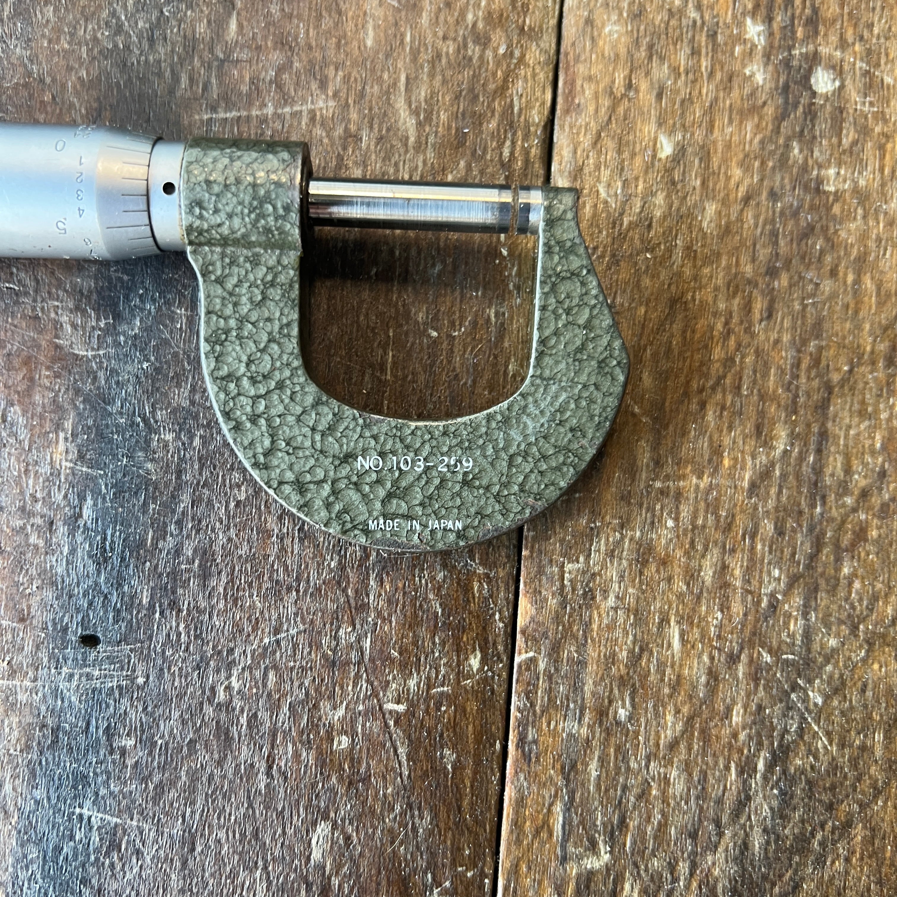 Mitutoyo Mitutoyo Micrometer no. 103-259