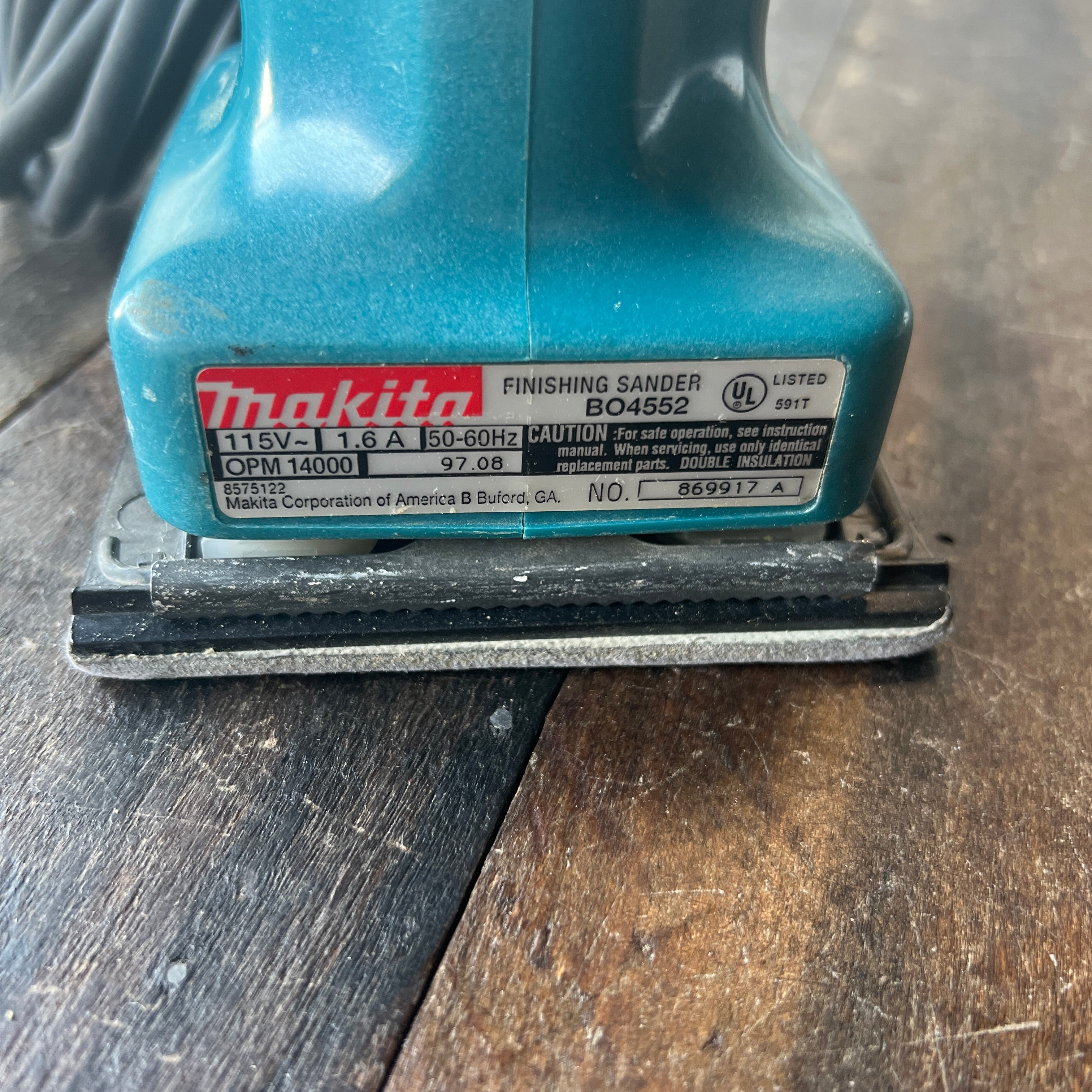 Makita Makita Corded Finishing Sander BO4552