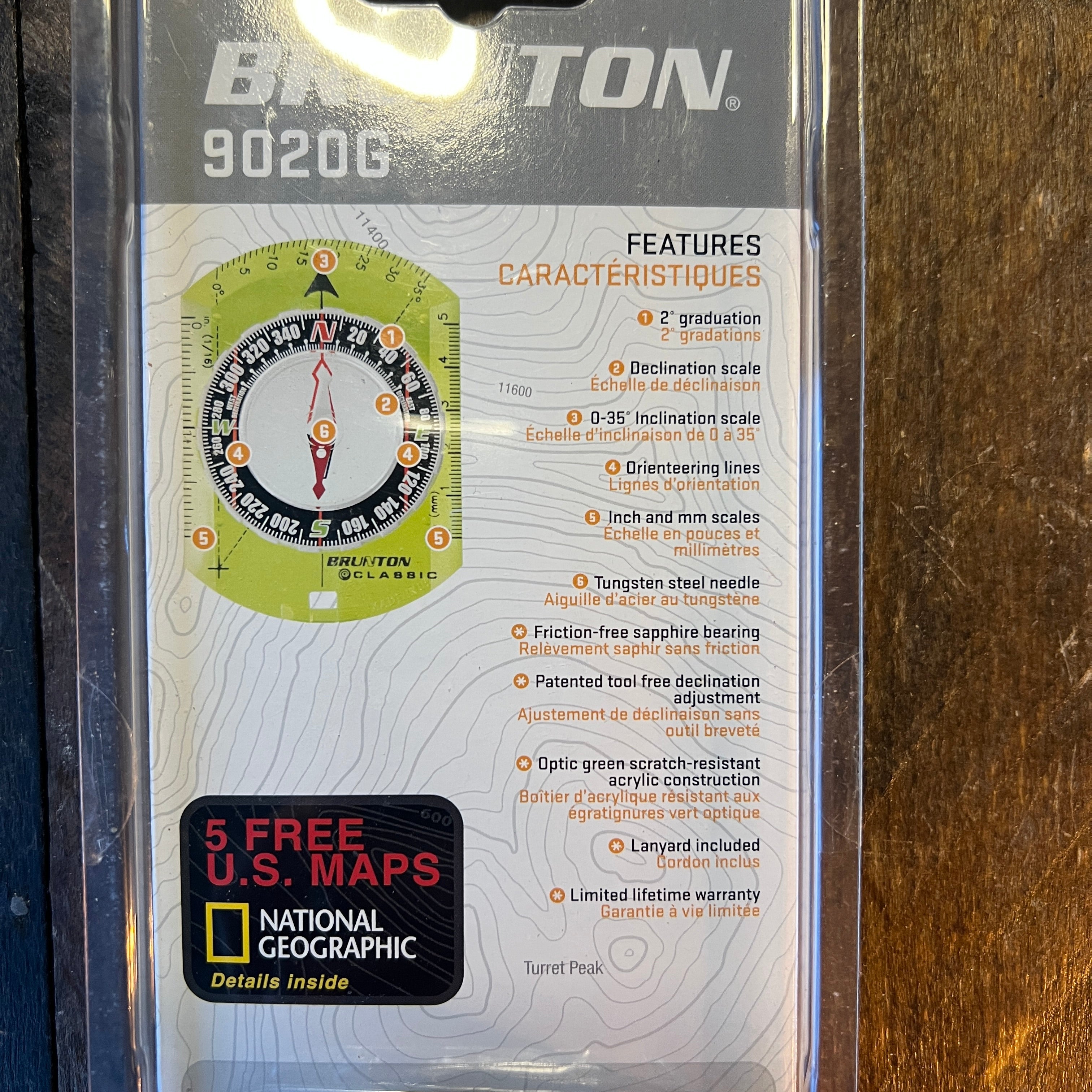 Brunton Brunton Classic 9020G Compass