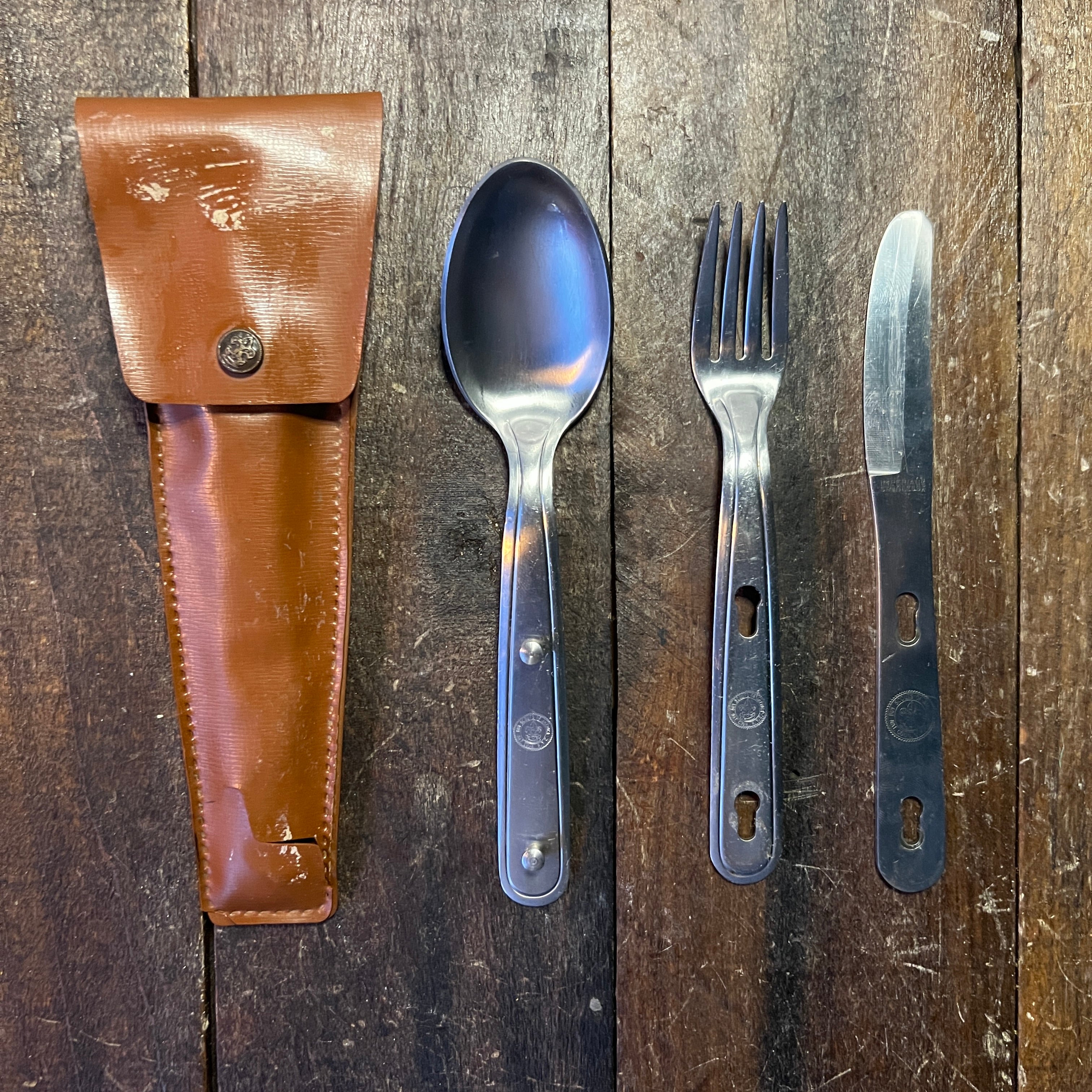 BSA Boy Scouts 3 pc. Cutlery set