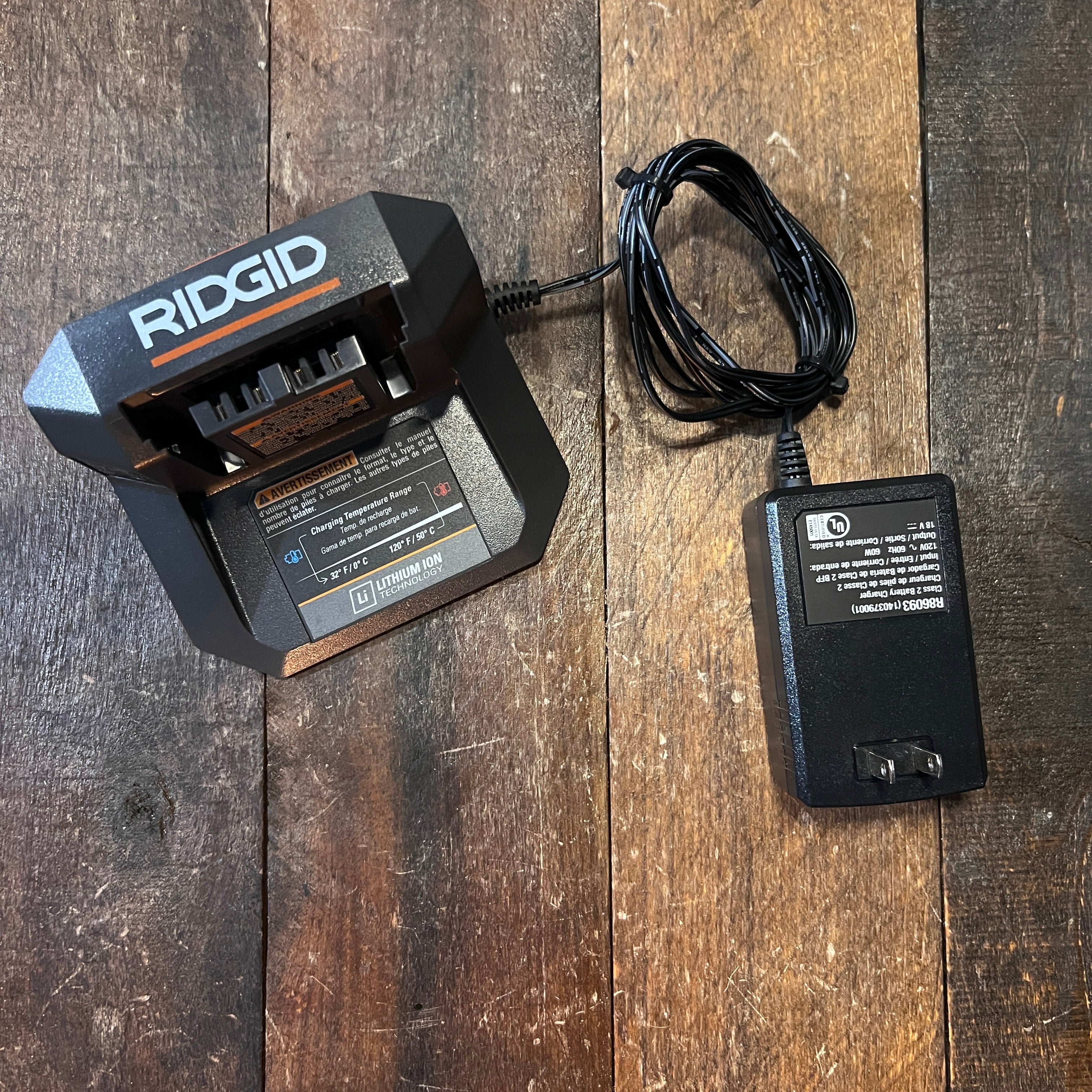 Ridgid Ridgid 18V Charger R86093