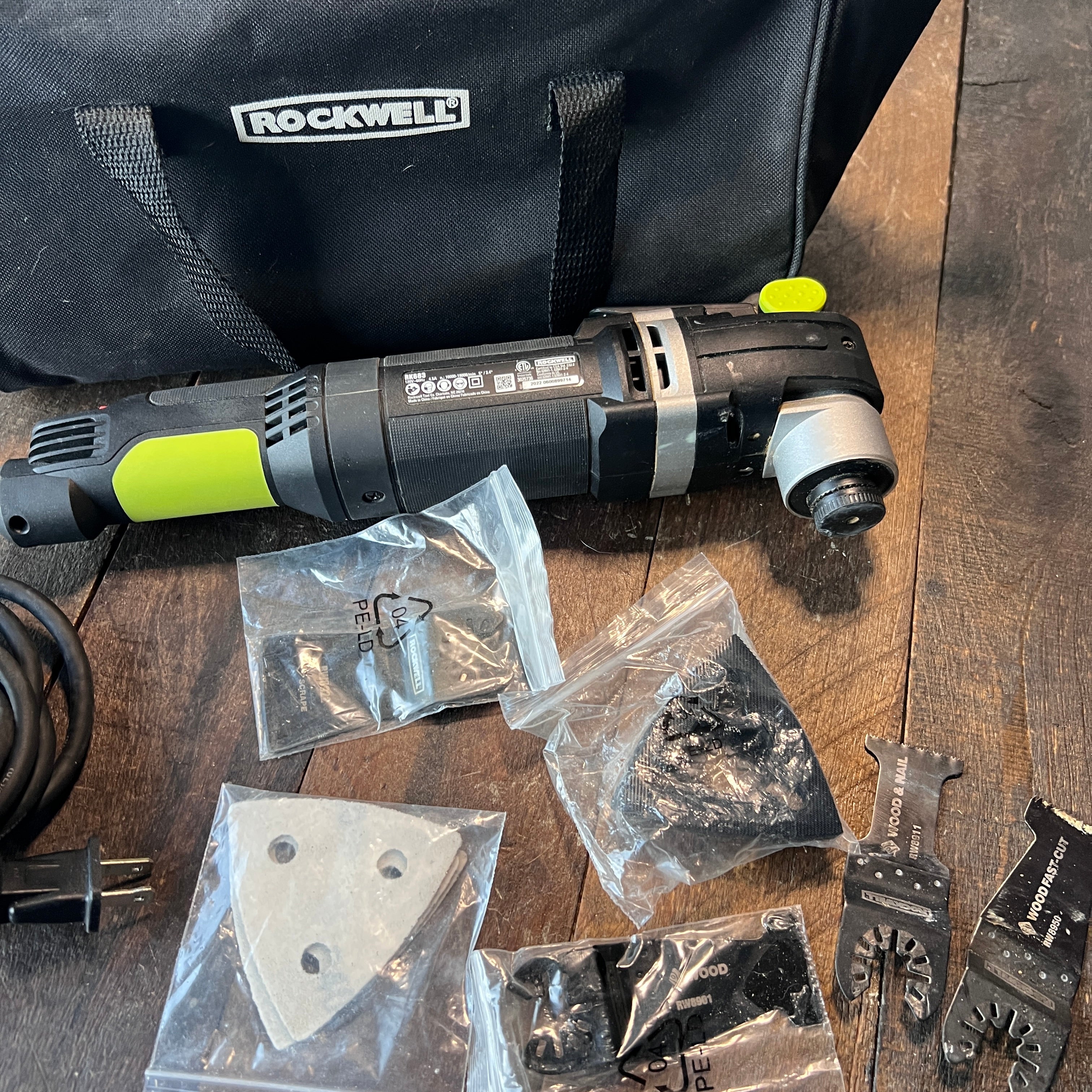 Rockwell Rockwell RK683 Multitool/Oscillating Tool Variable Speed