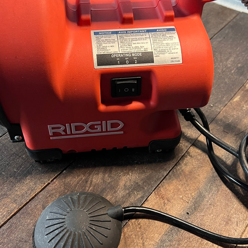 Ridgid Ridgid K 30 Auto Feed Drain Snake/Sewer Machine