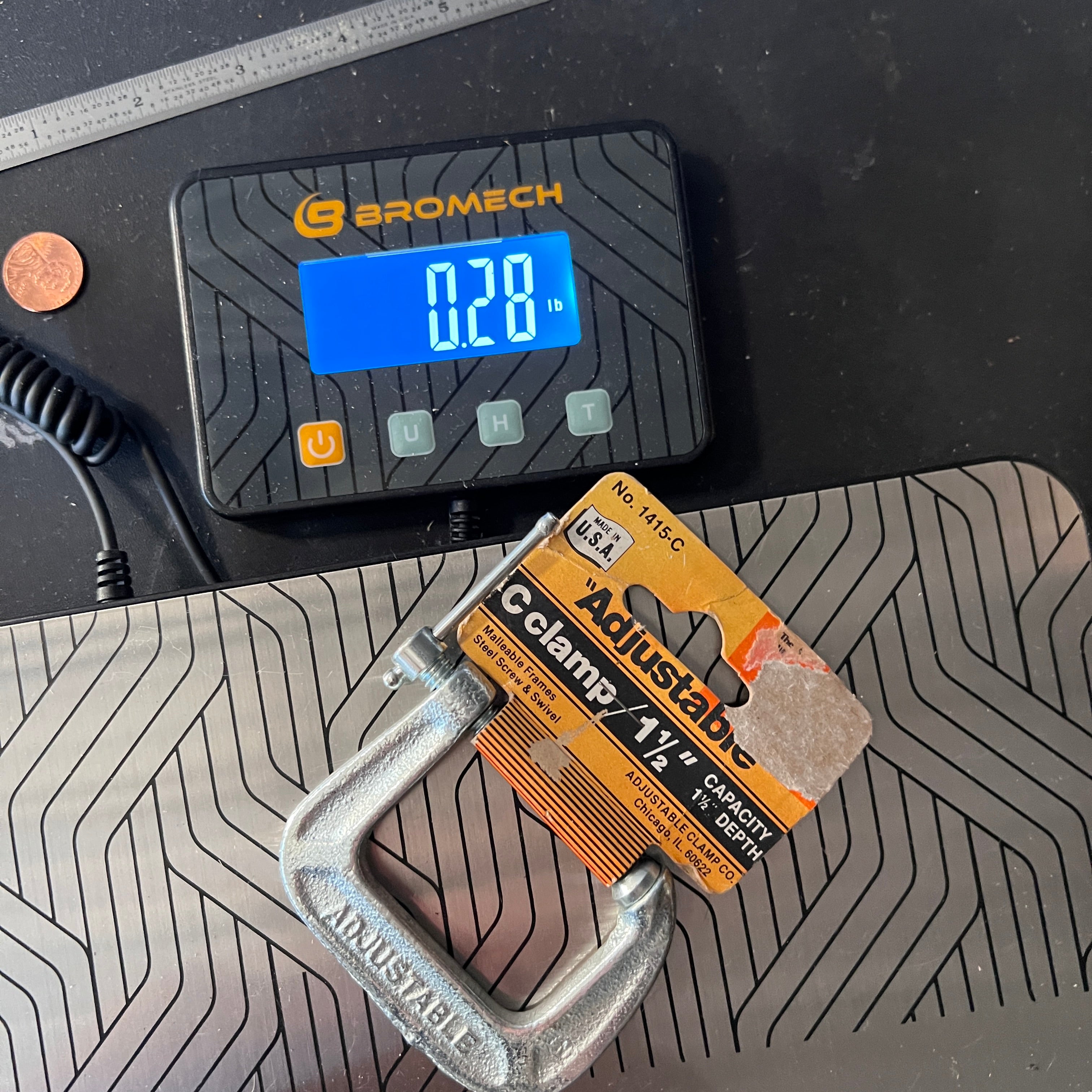 Unknown Adjustable C-Clamp No. 1415-C