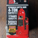 Big Red Jacks TR9403 4 Ton Hydraulic Bottle Jack