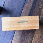 Steel Letter and Number Punch Stamp Set with Wood Holders