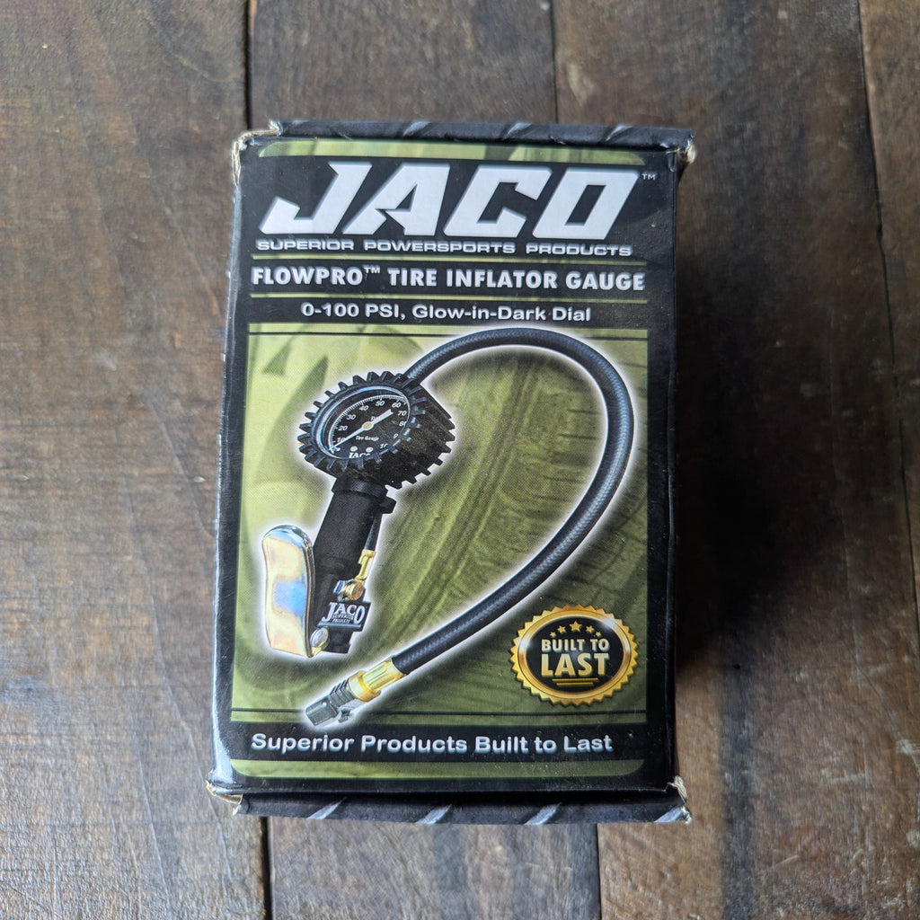 JACO FlowPro® Tire Inflator with Pressure Gauge - 100 PSI