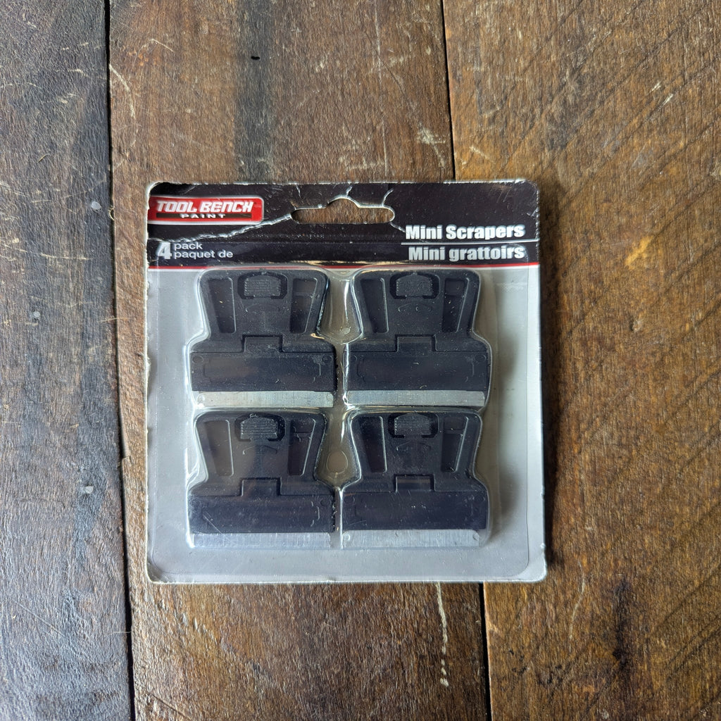 Tool Bench Tool Bench Mini Scrapers (4-pack)