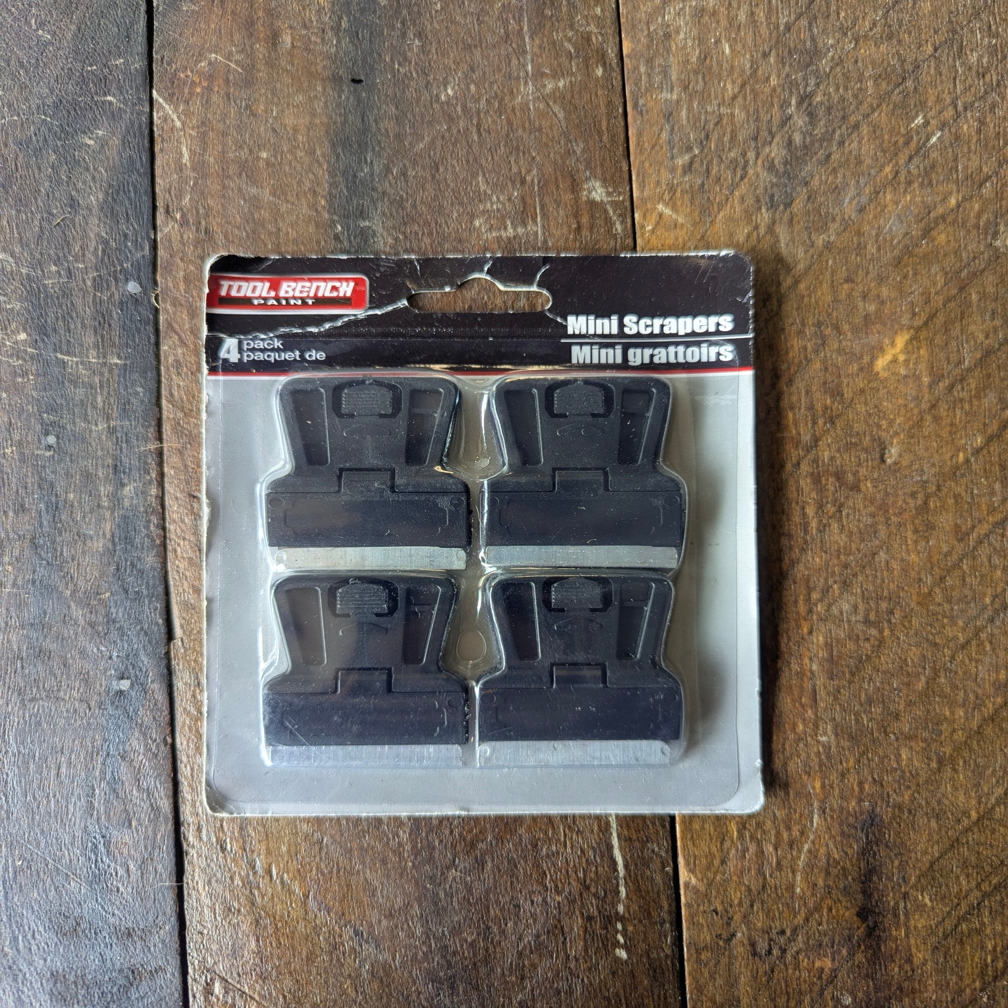 Tool Bench Tool Bench Mini Scrapers (4-pack)