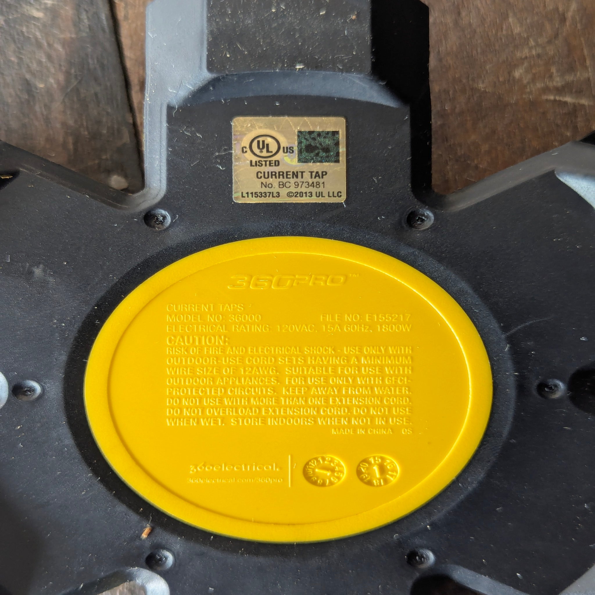 360Pro 360 Pro Heavy Duty 5 Outlet Power Hub (HexaCore)