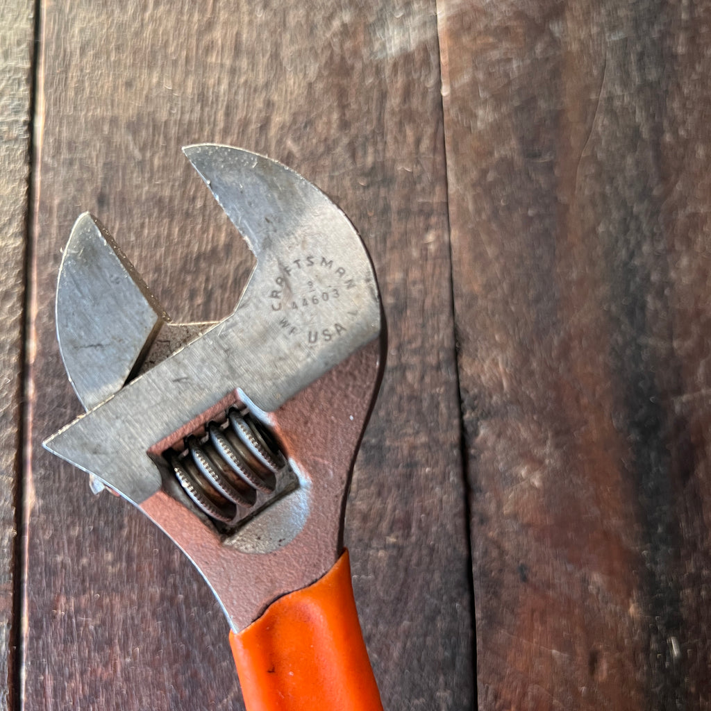 Craftsman Craftsman 8-Inch Adjustable Wrench with Cushion Grip