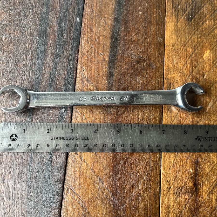 Snap-on Snap-on 19mm 21mm RXFMS1921A Line Wrench (USA) Gear Up
