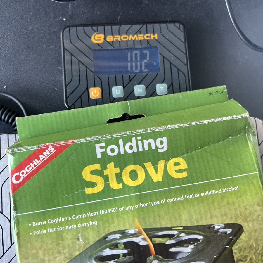 Coghlan's 9557 Folding Stove Camp Heat Solid Fuel