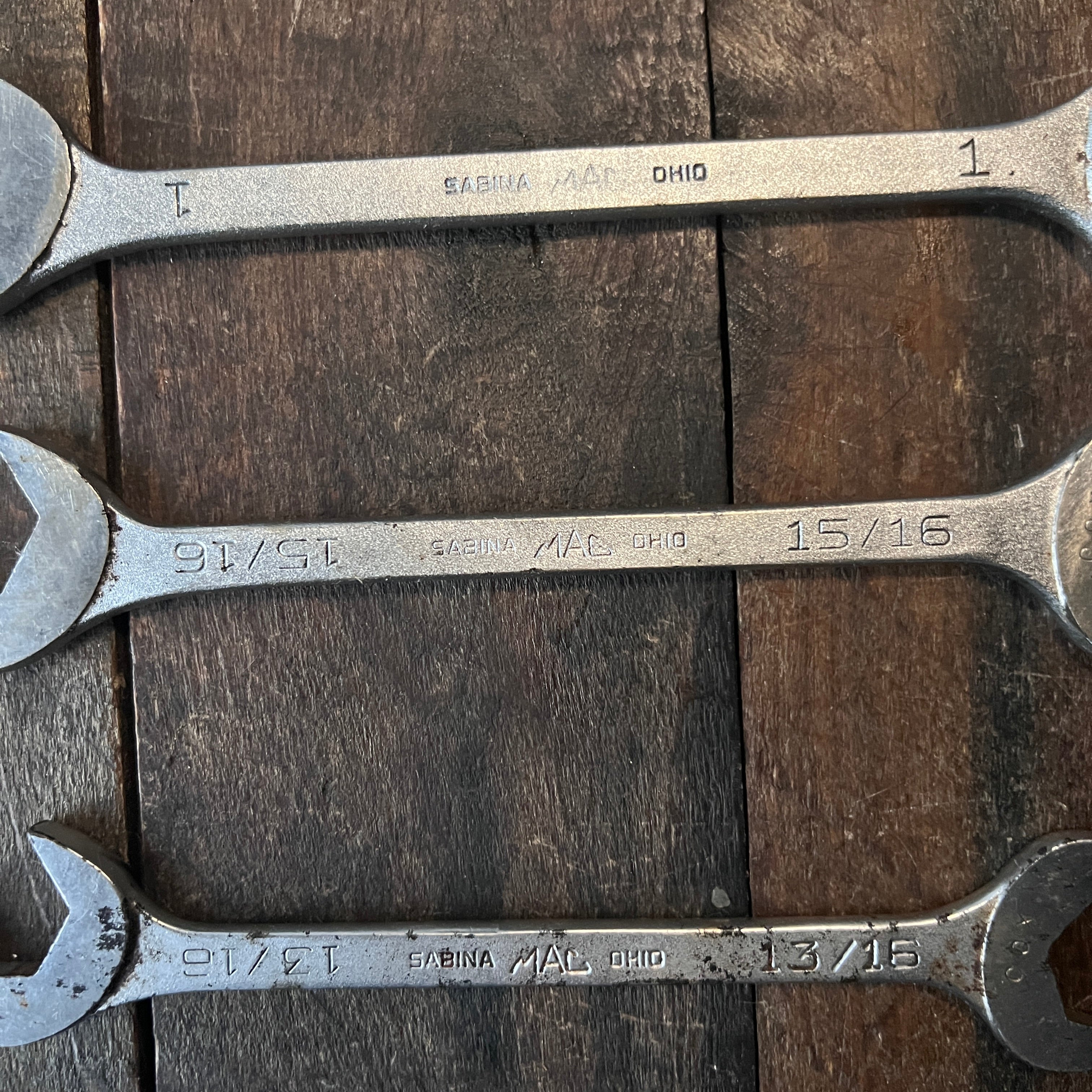 MAC Tools Vintage MAC 5-Piece Wrench Set