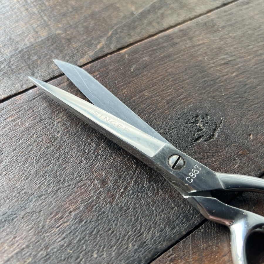 Other Singer C867 Dressmaker Shears Sewing Scissors 7.25 Inch Gear Up